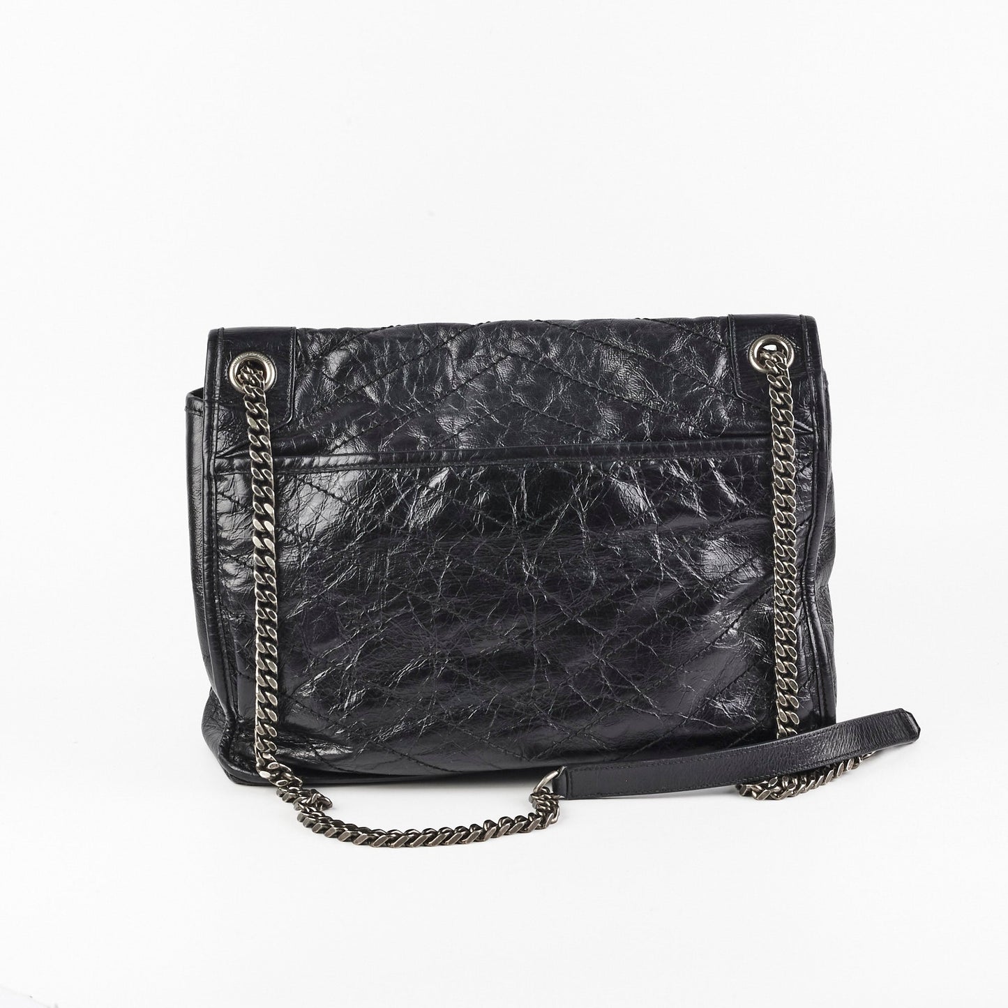 Saint Laurent Niki Large Black Leather