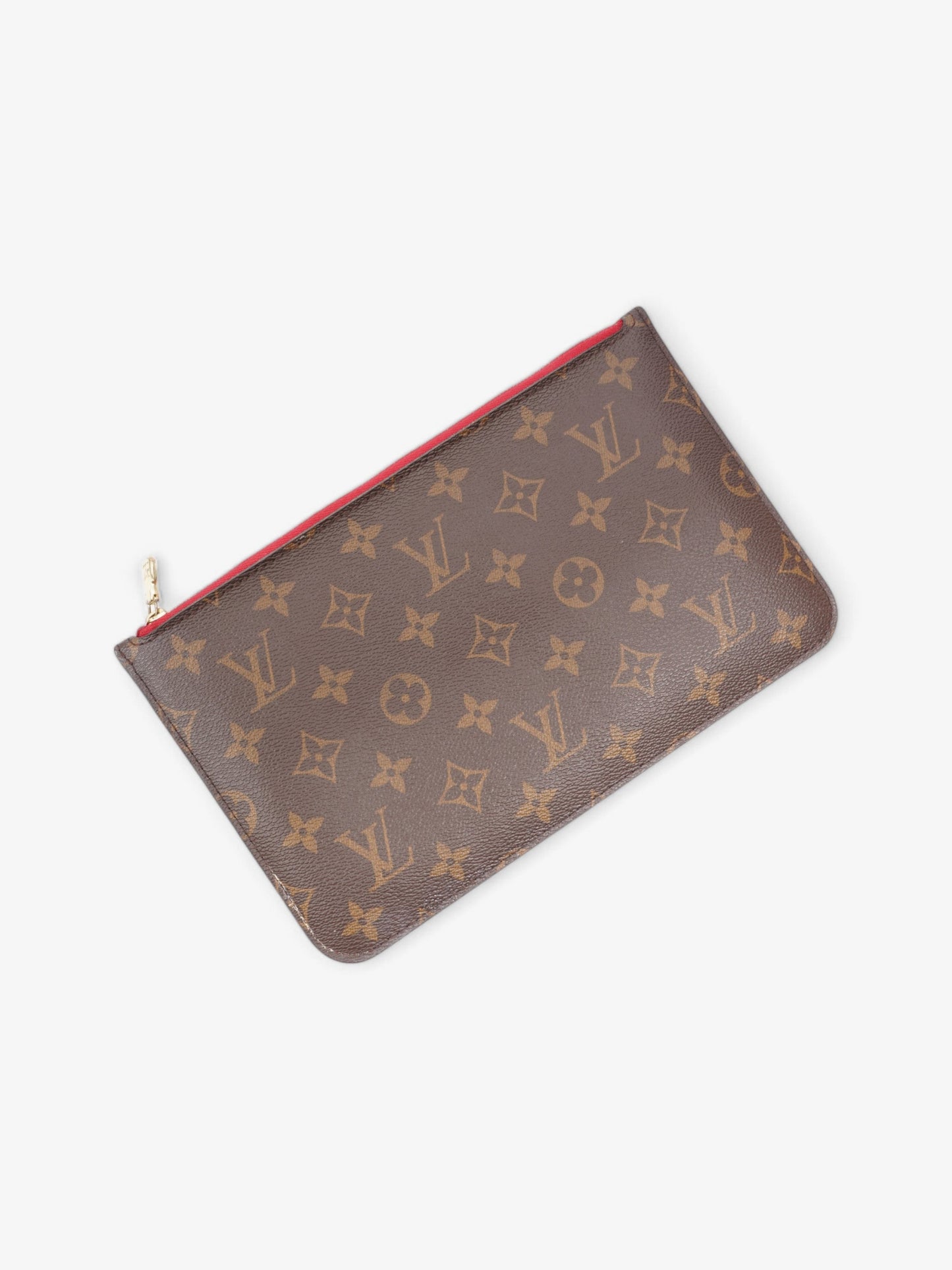 Louis Vuitton Neverfull Removable Pouch Monogram Coated Canvas