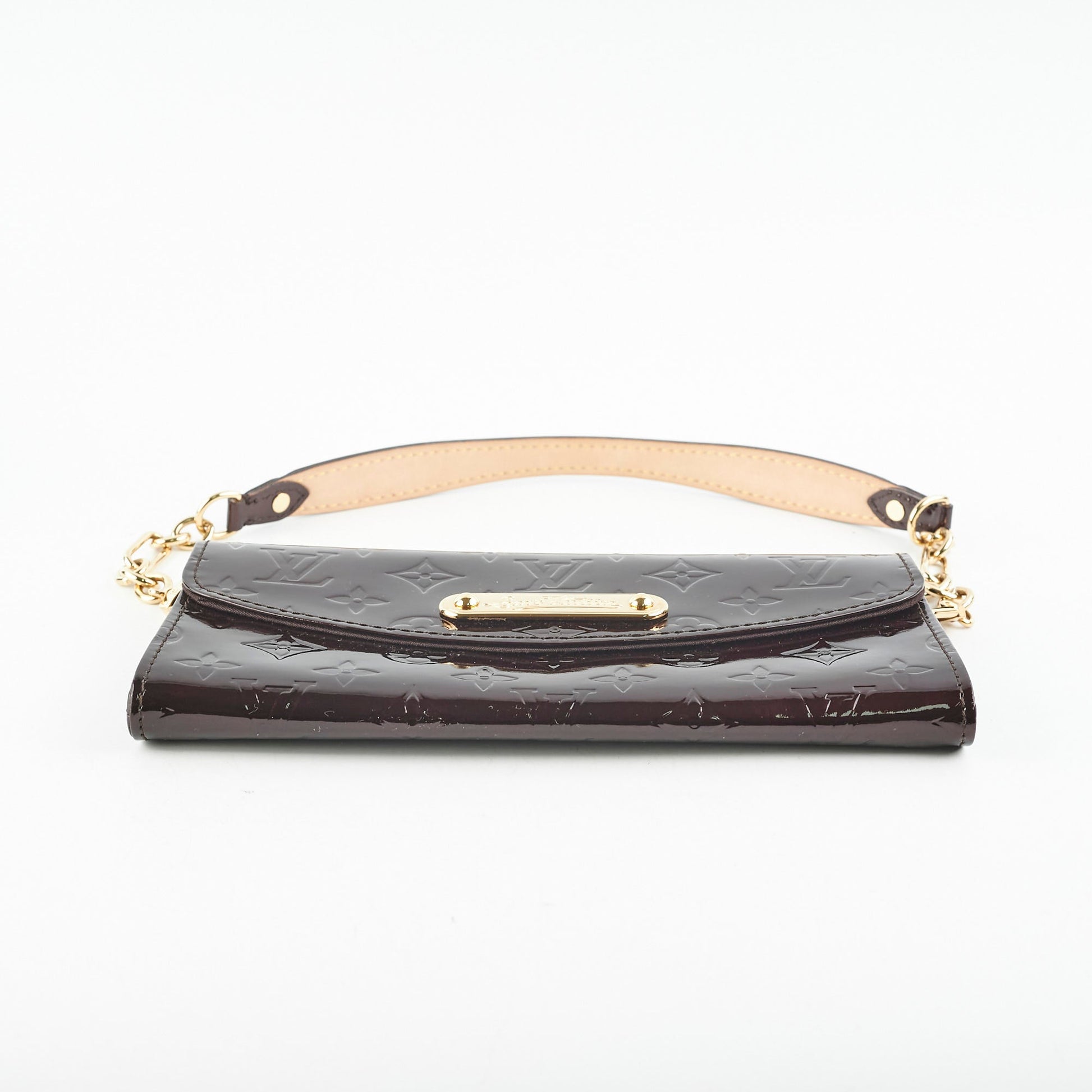 Louis Vuitton Sunset Boulevard Patent Clutch