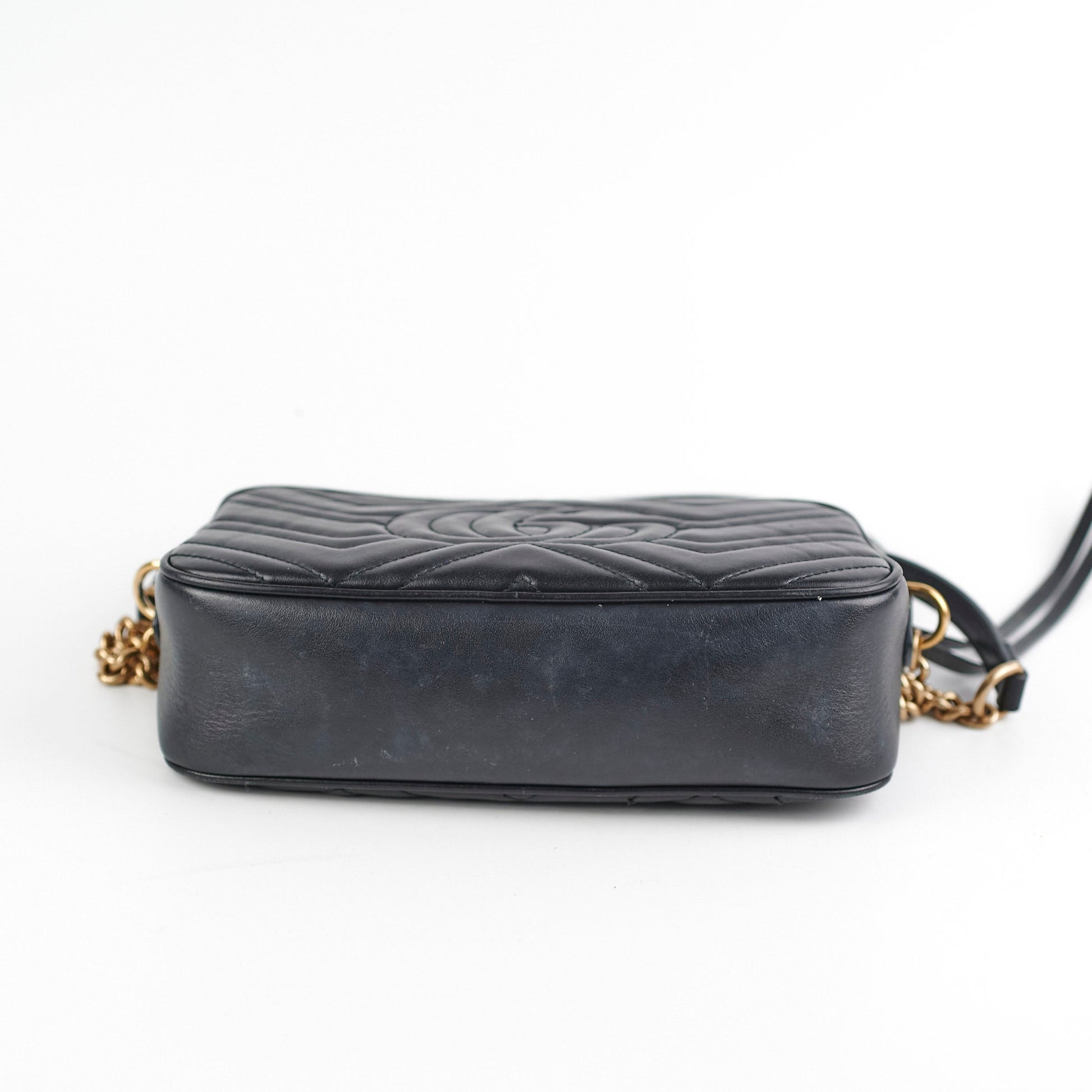 Gucci Marmont Small Camera Bag Black