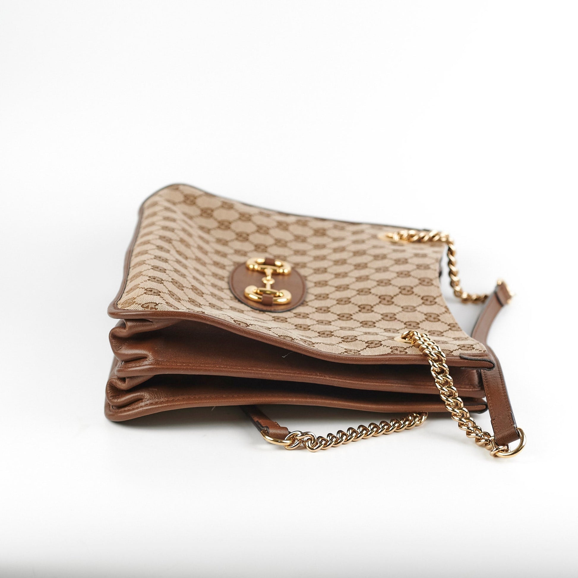 Gucci Monogram Brown Tote