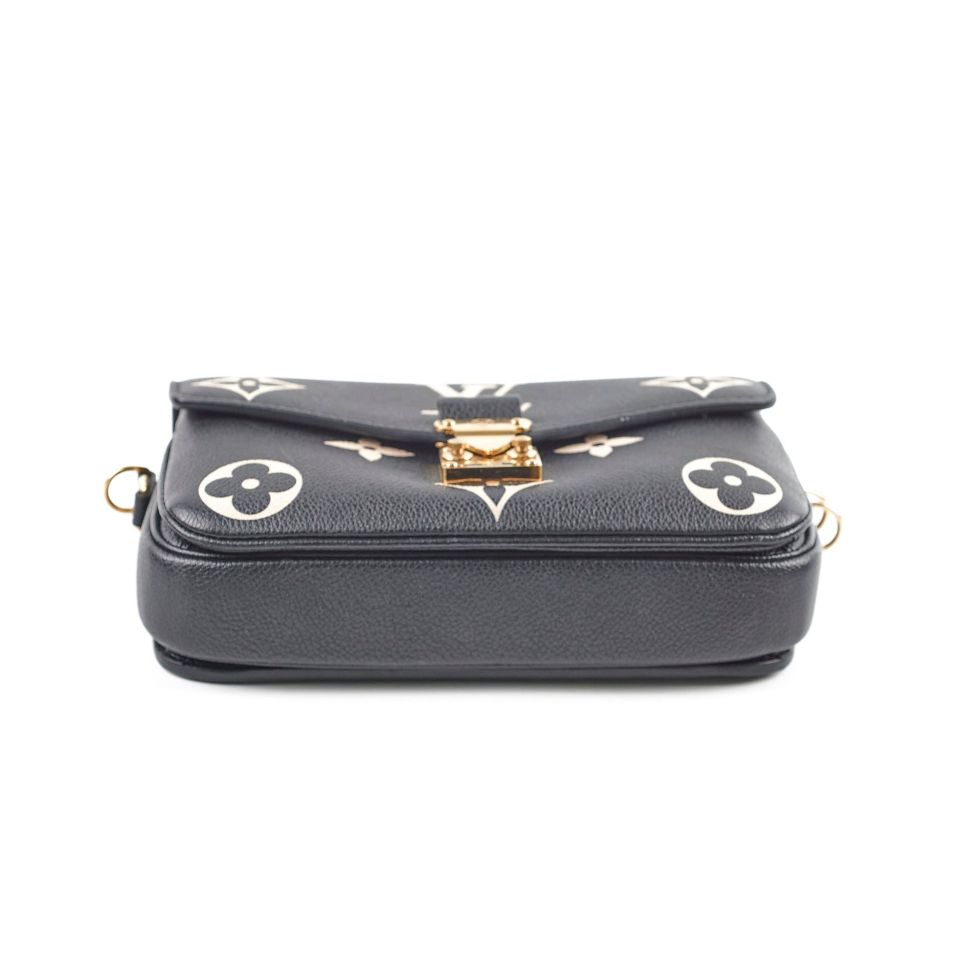 Louis Vuitton Pochette Metis East West Bag Black/Beige
