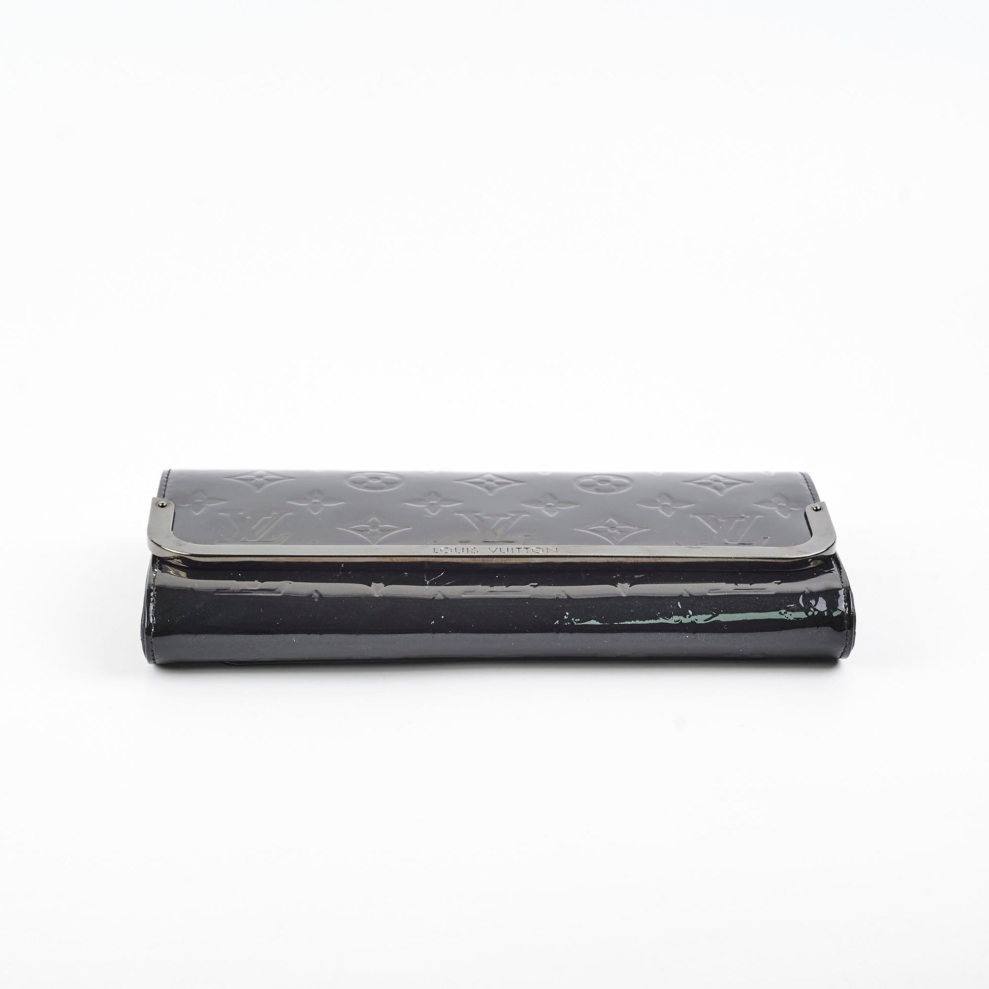 Louis Vuitton Patent Clutch Black