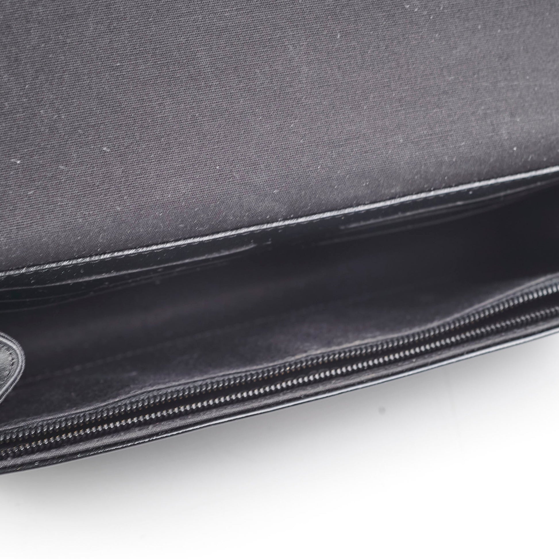 Louis Vuitton Patent Clutch Black