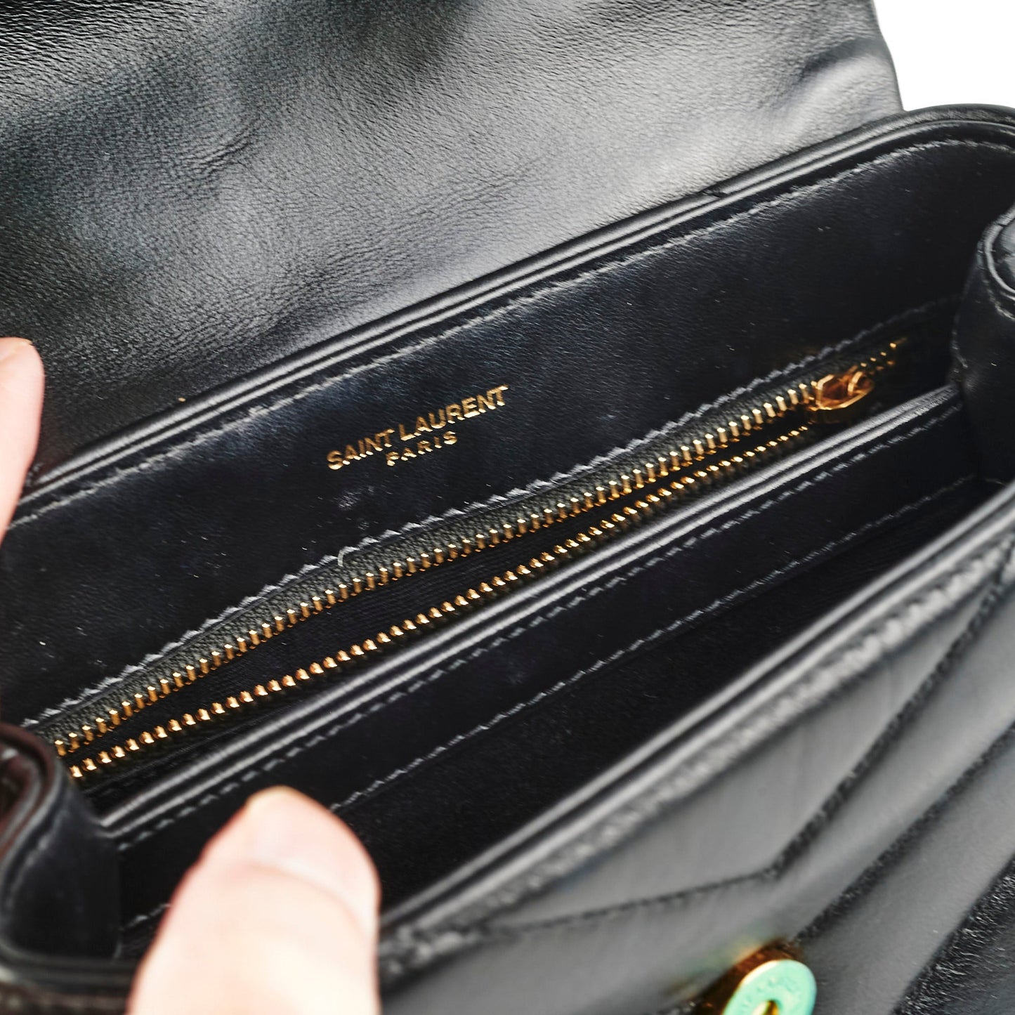 Saint Laurent Lou Lou Toy Black