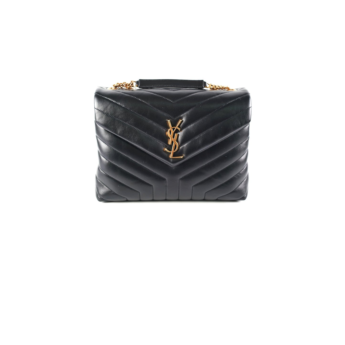 Saint Laurent Loulou Medium Black