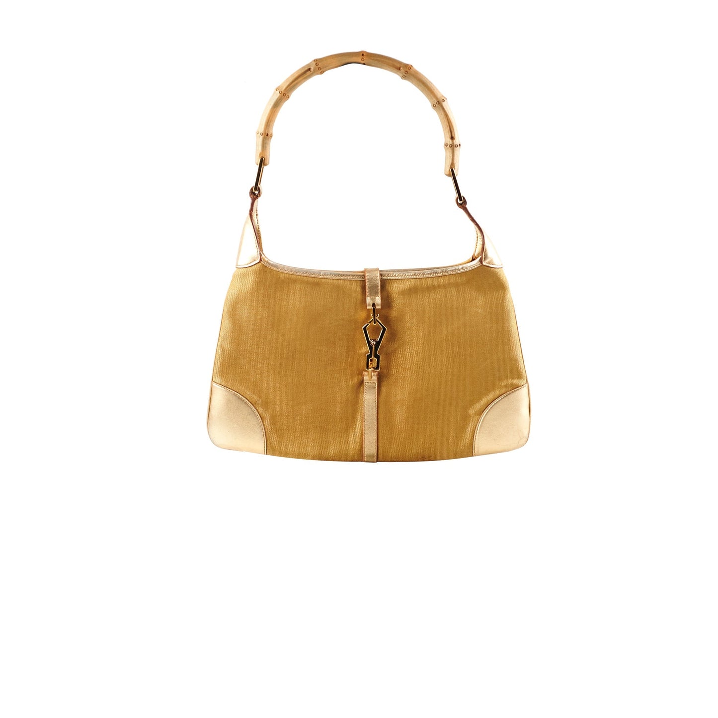 Gucci Jackie Gold Shoulder Bag