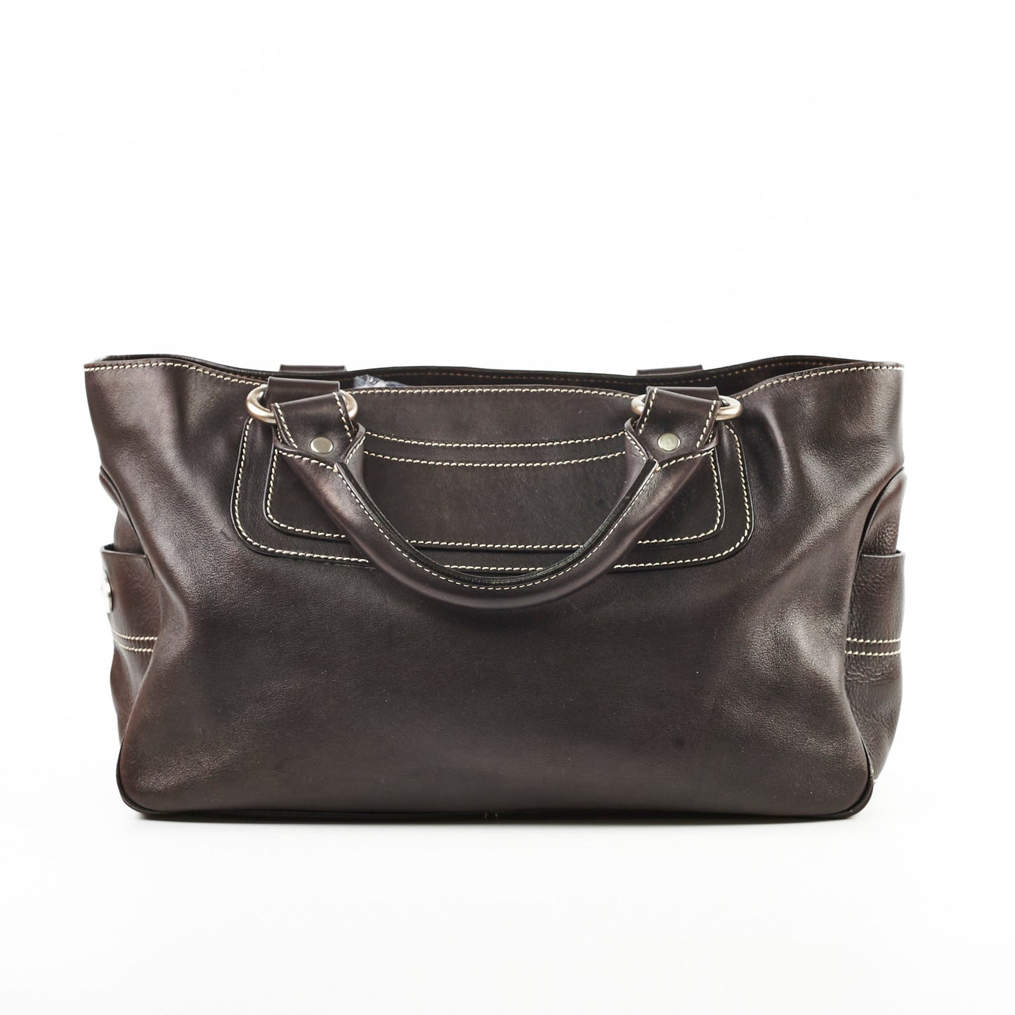 Luxury CELINE Leather Boogie Bag Black