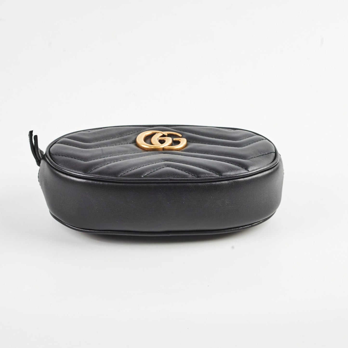 Gucci Matelass? Mini GG Marmont Black Belt Bag