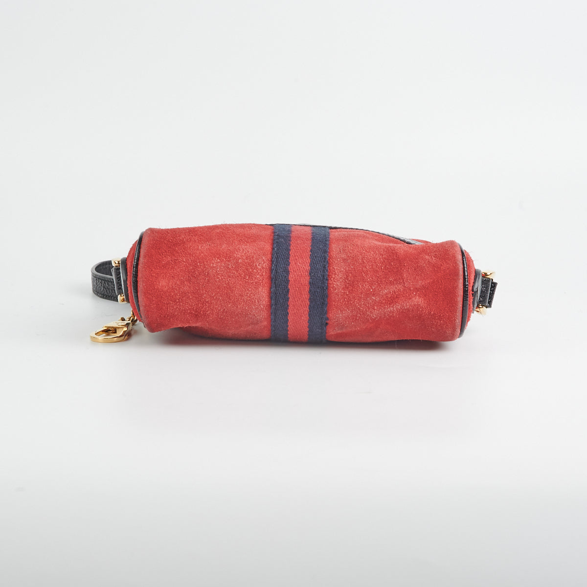 Gucci Nubuck Camera Bag Red