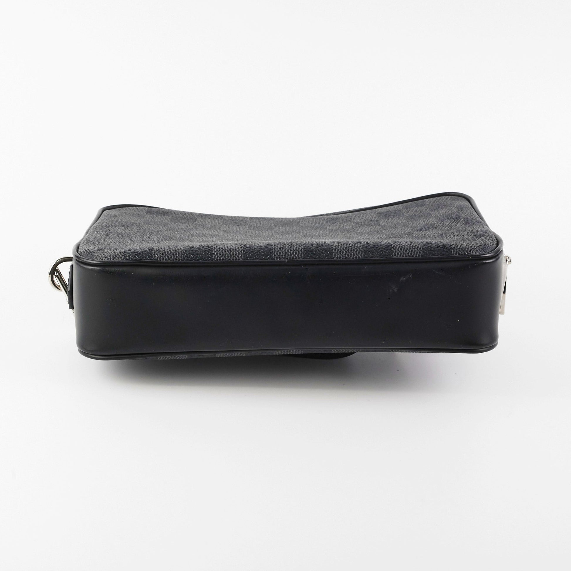 Louis Vuitton Kasai Graphite Clutch