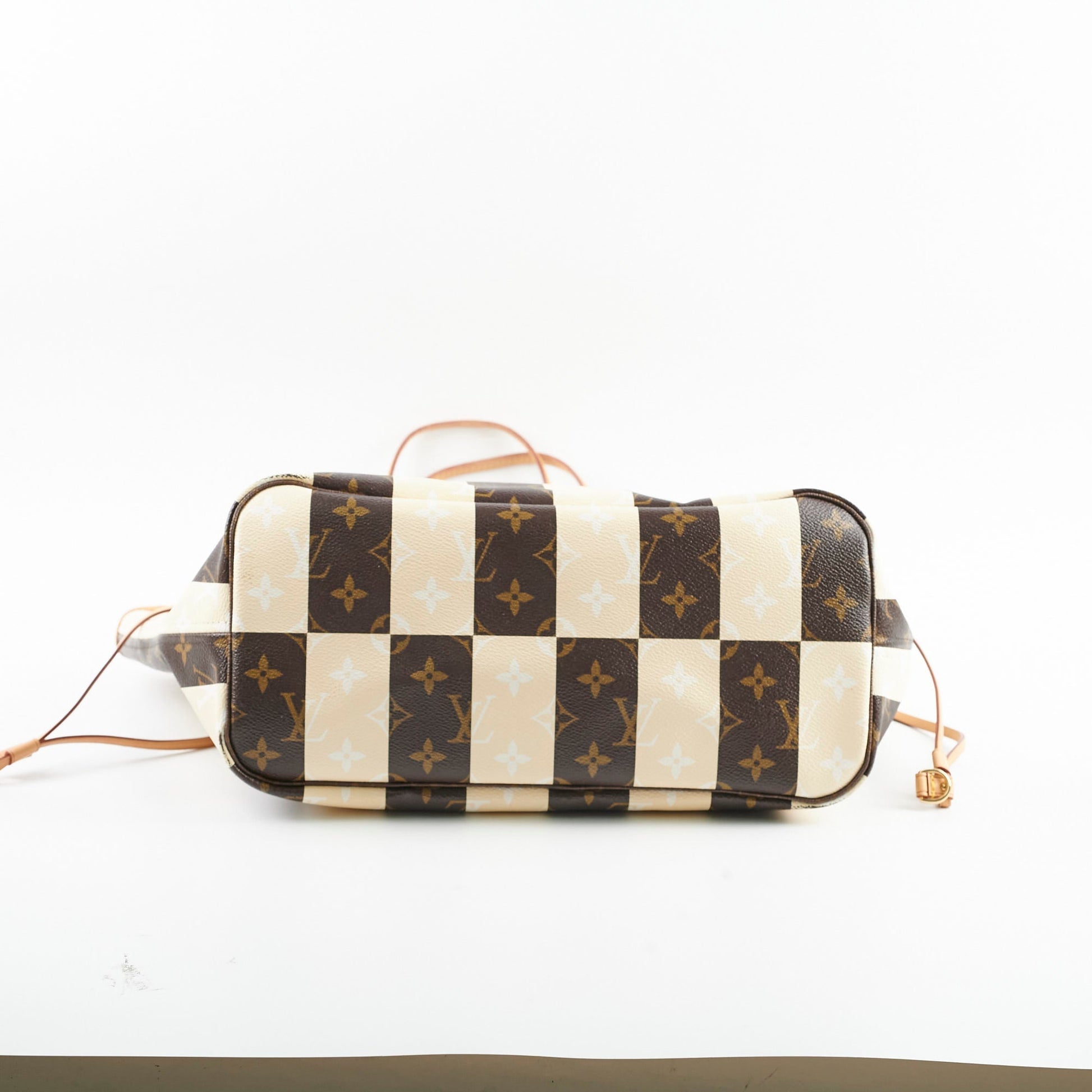 Louis Vuitton Neverfull MM Rayures Monogram Shoulder Bag