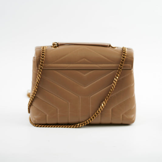 Saint Laurent Small Lou Lou Beige