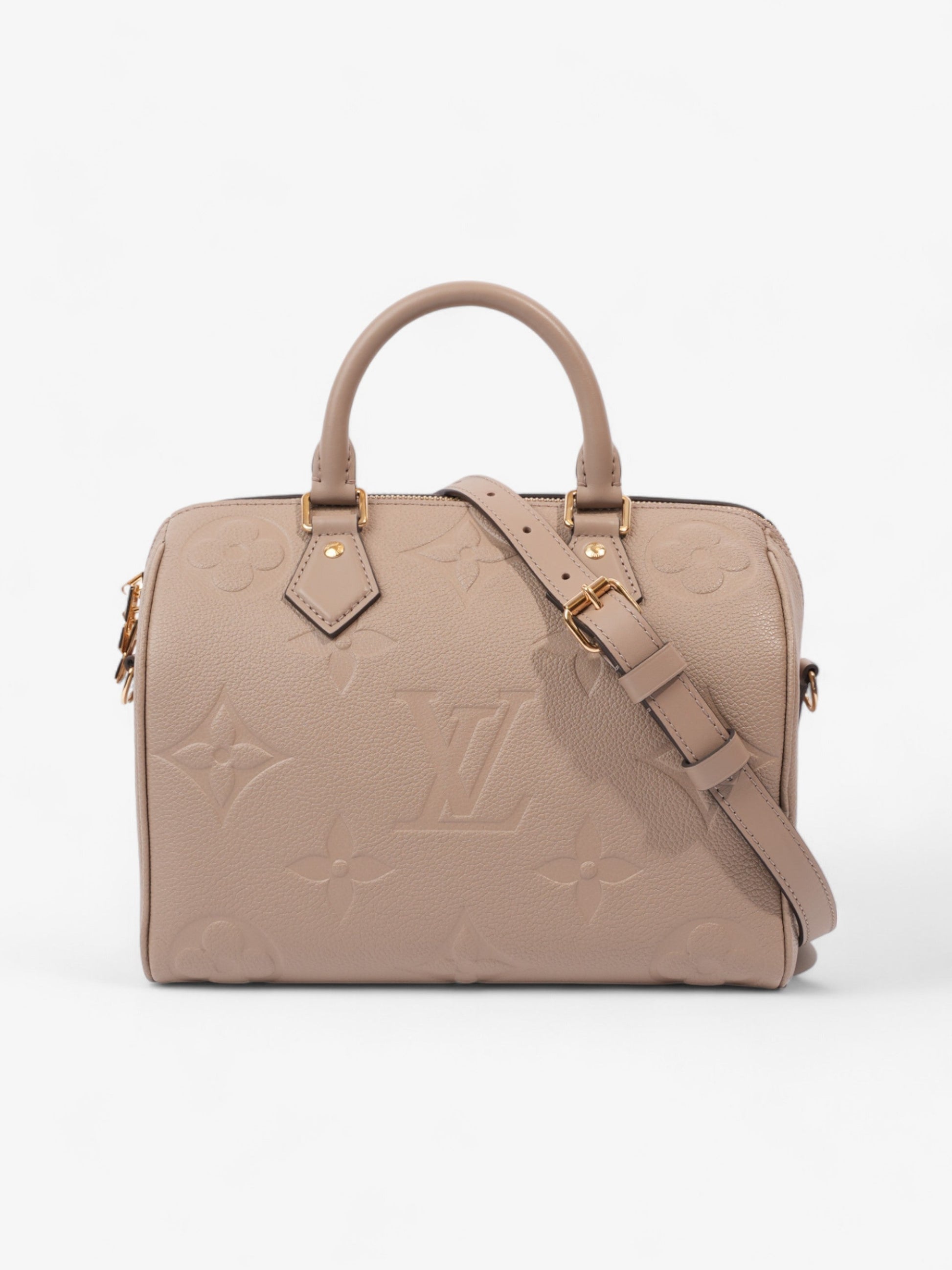 Louis Vuitton Speedy Bandoulière 25 Dune Empreinte Leather