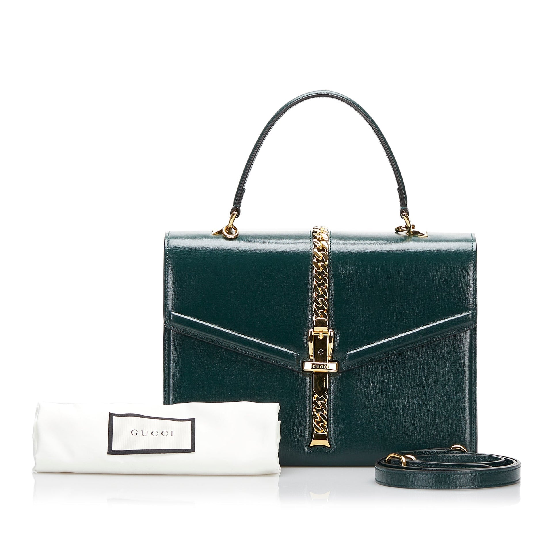 Gucci Leather Shoulder Bag