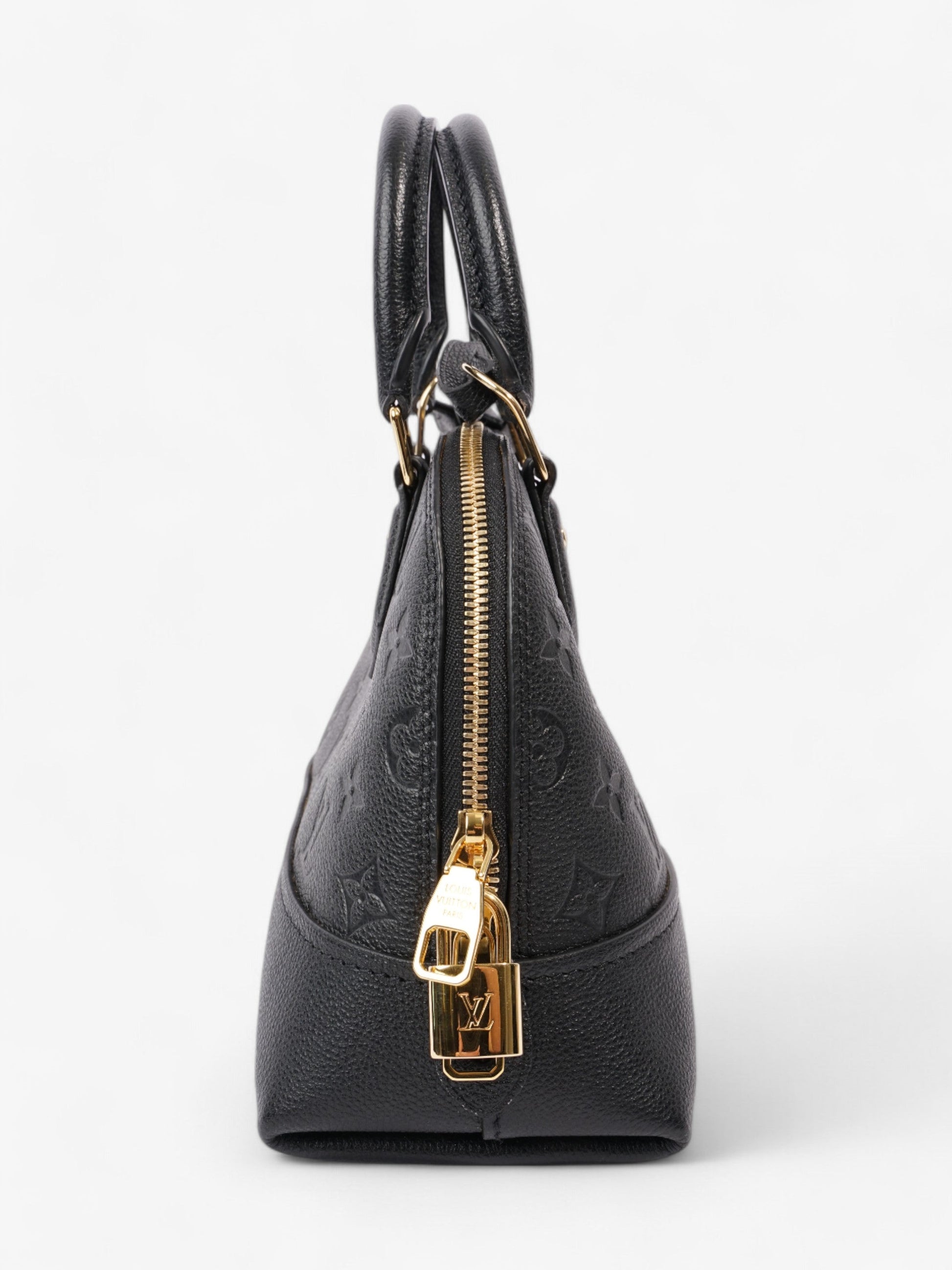 Louis Vuitton Alma Monogram Empreinte / Black Empreinte Leather BB