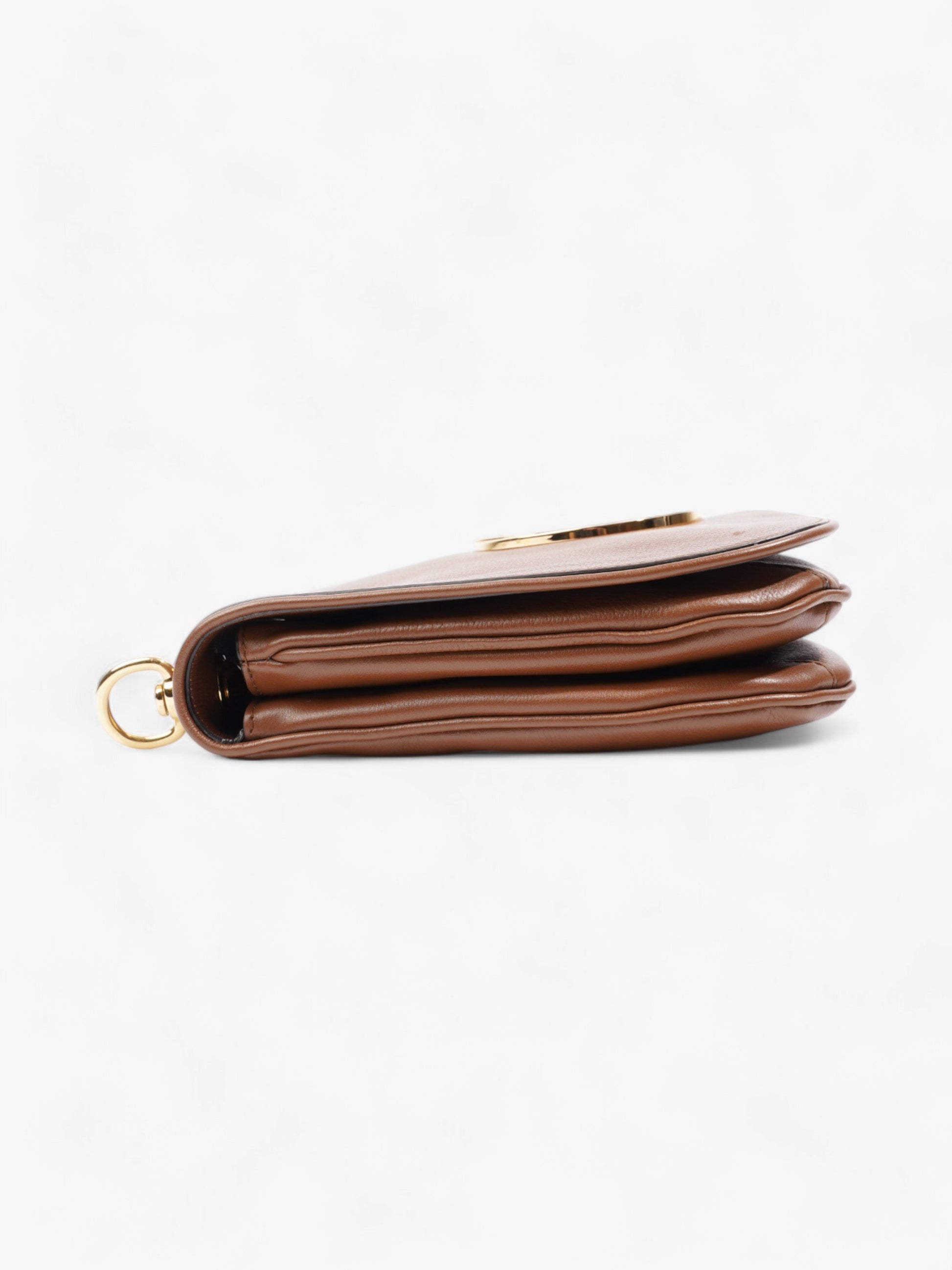 Gucci Blondie Top Handle Bag Brown Leather Medium