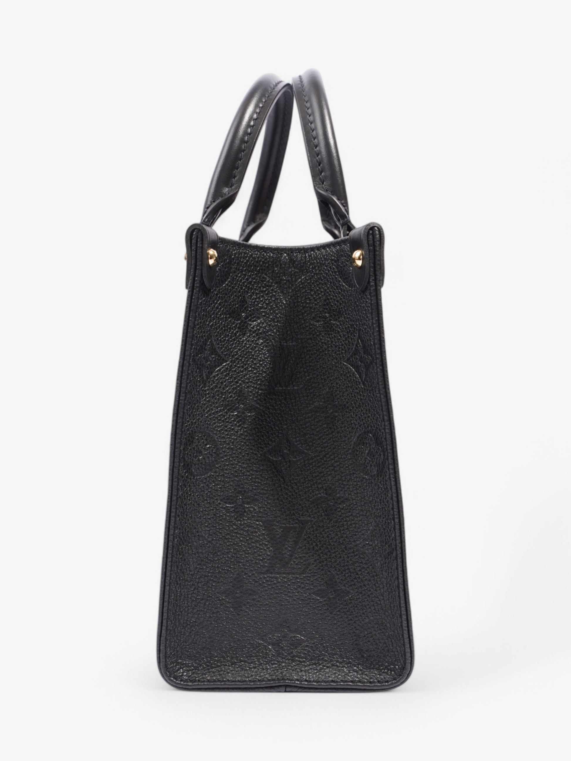 Louis Vuitton On the go Black Embossed Leather MM