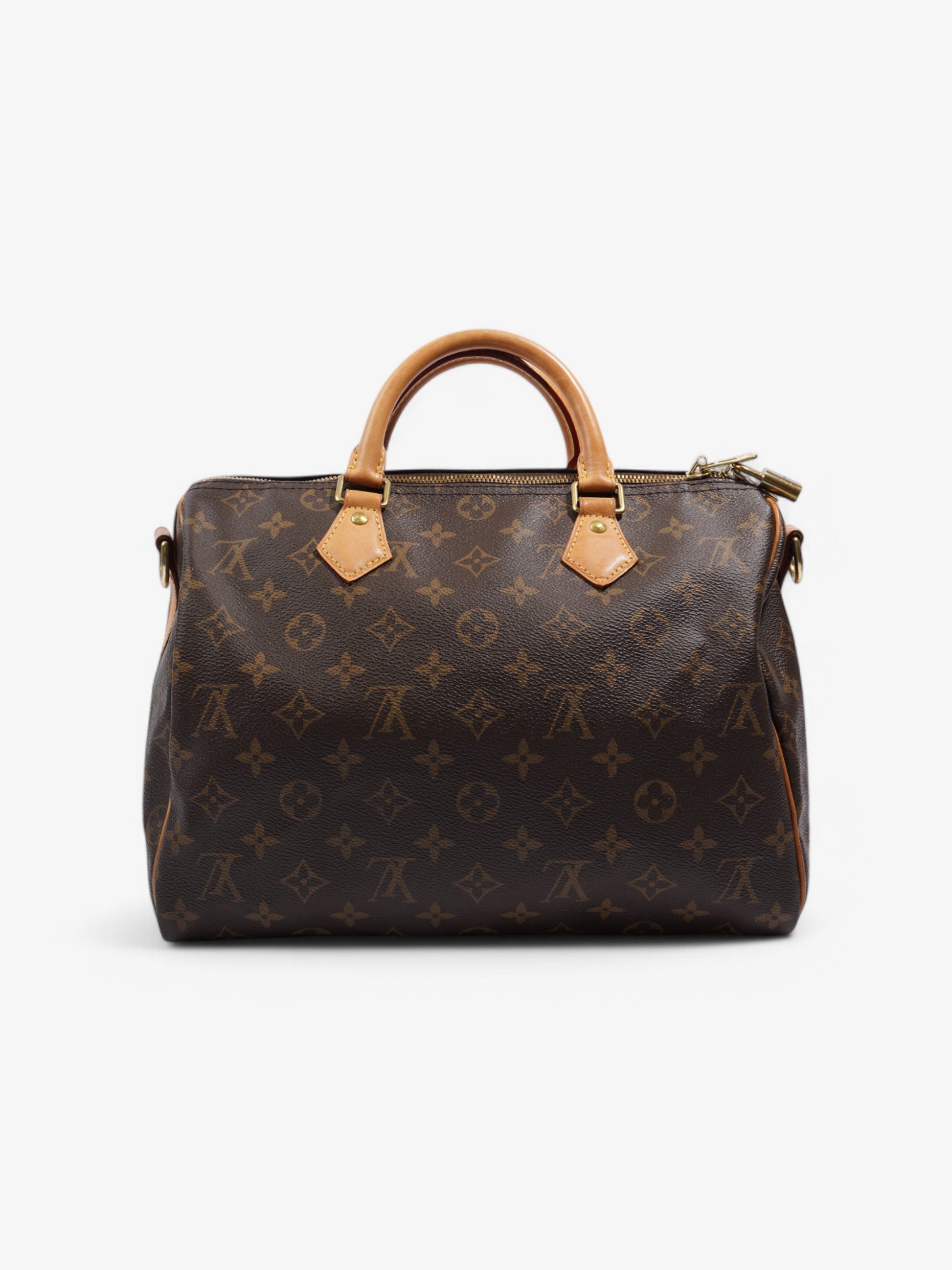 Louis Vuitton Speedy Bandouliere Monogram Coated Canvas 30