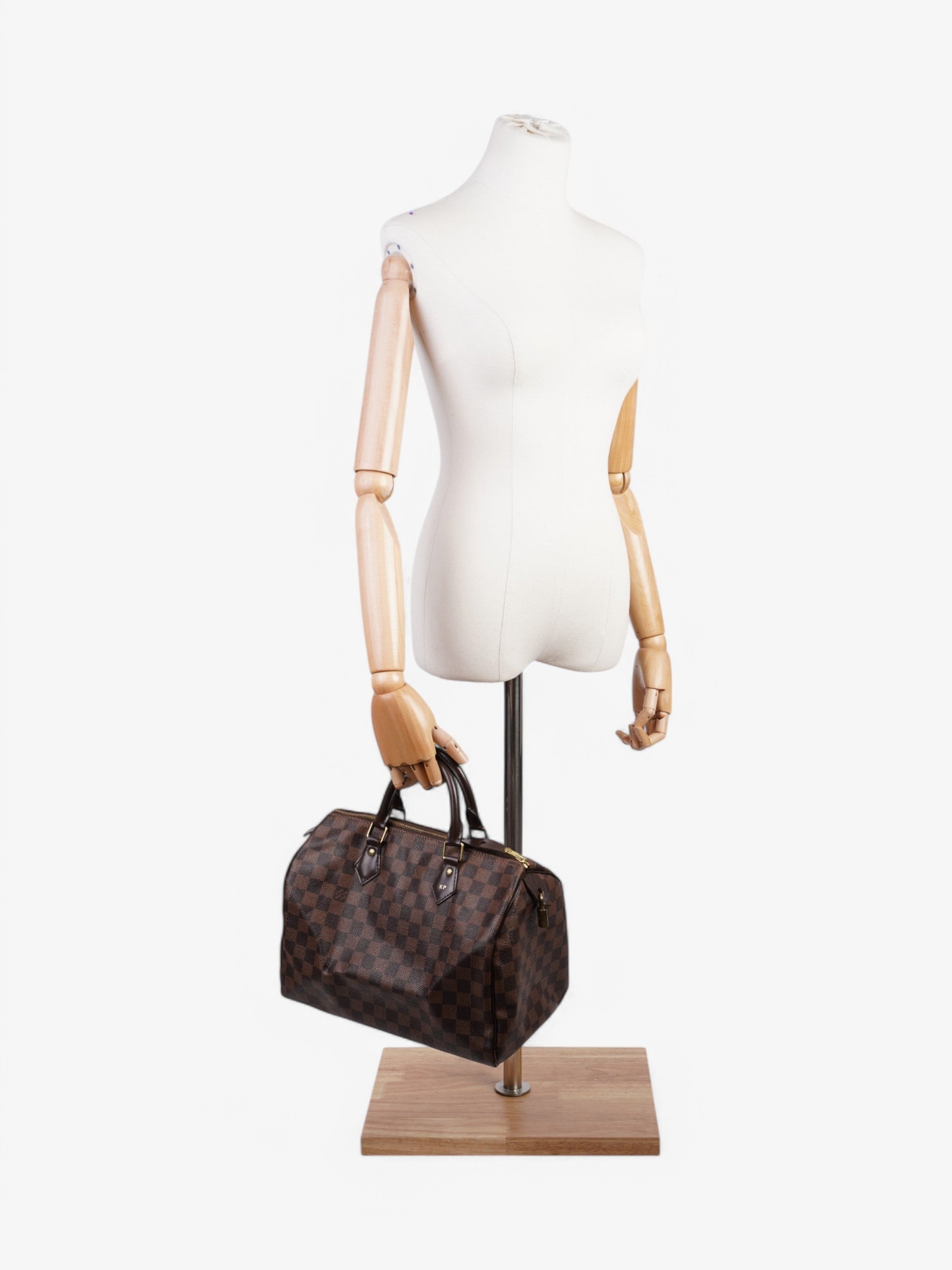 Louis Vuitton Speedy Damier Ebene Coated Canvas 30