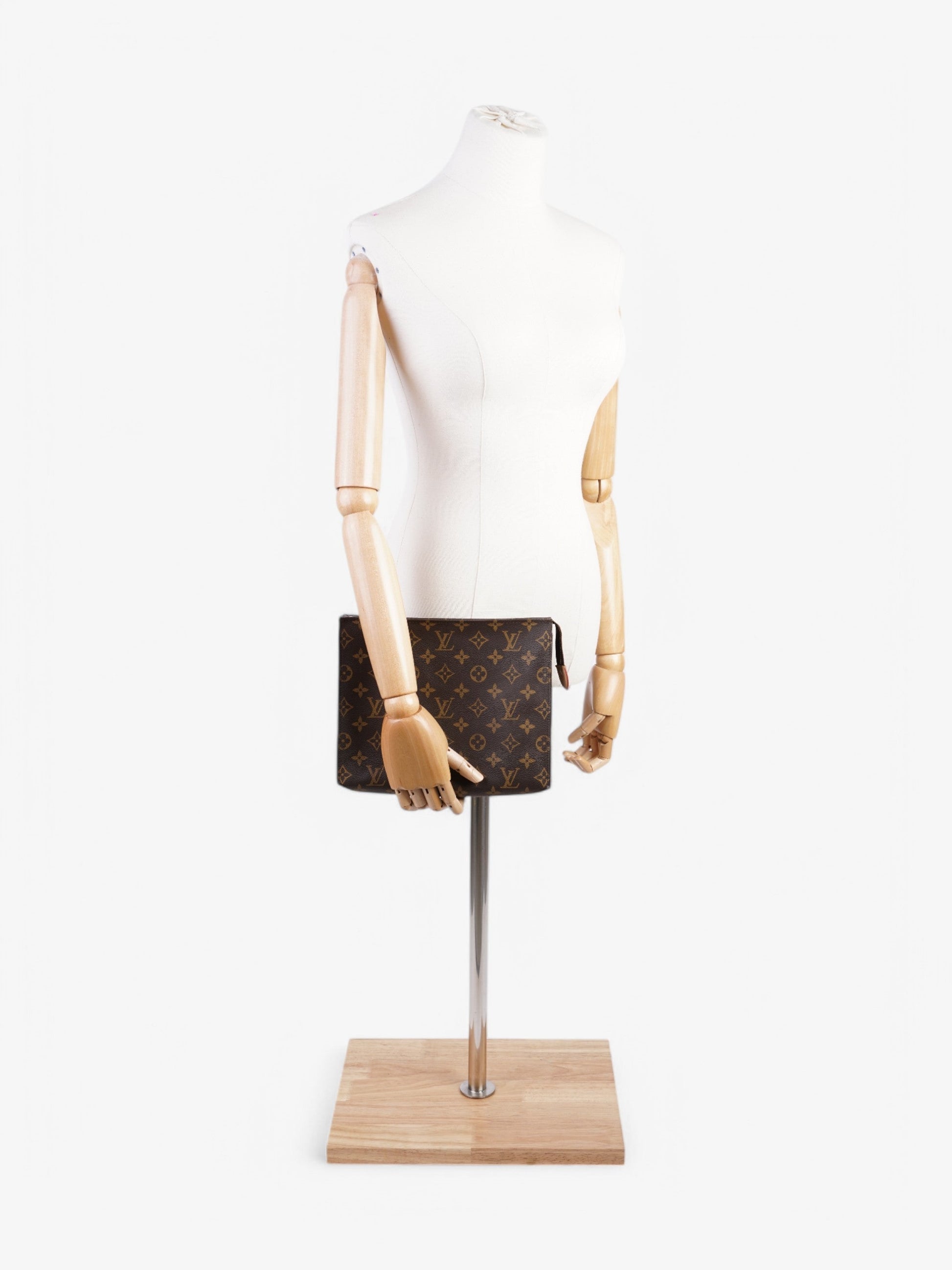 Louis Vuitton Toiletry Pouch Monogram Coated Canvas 26