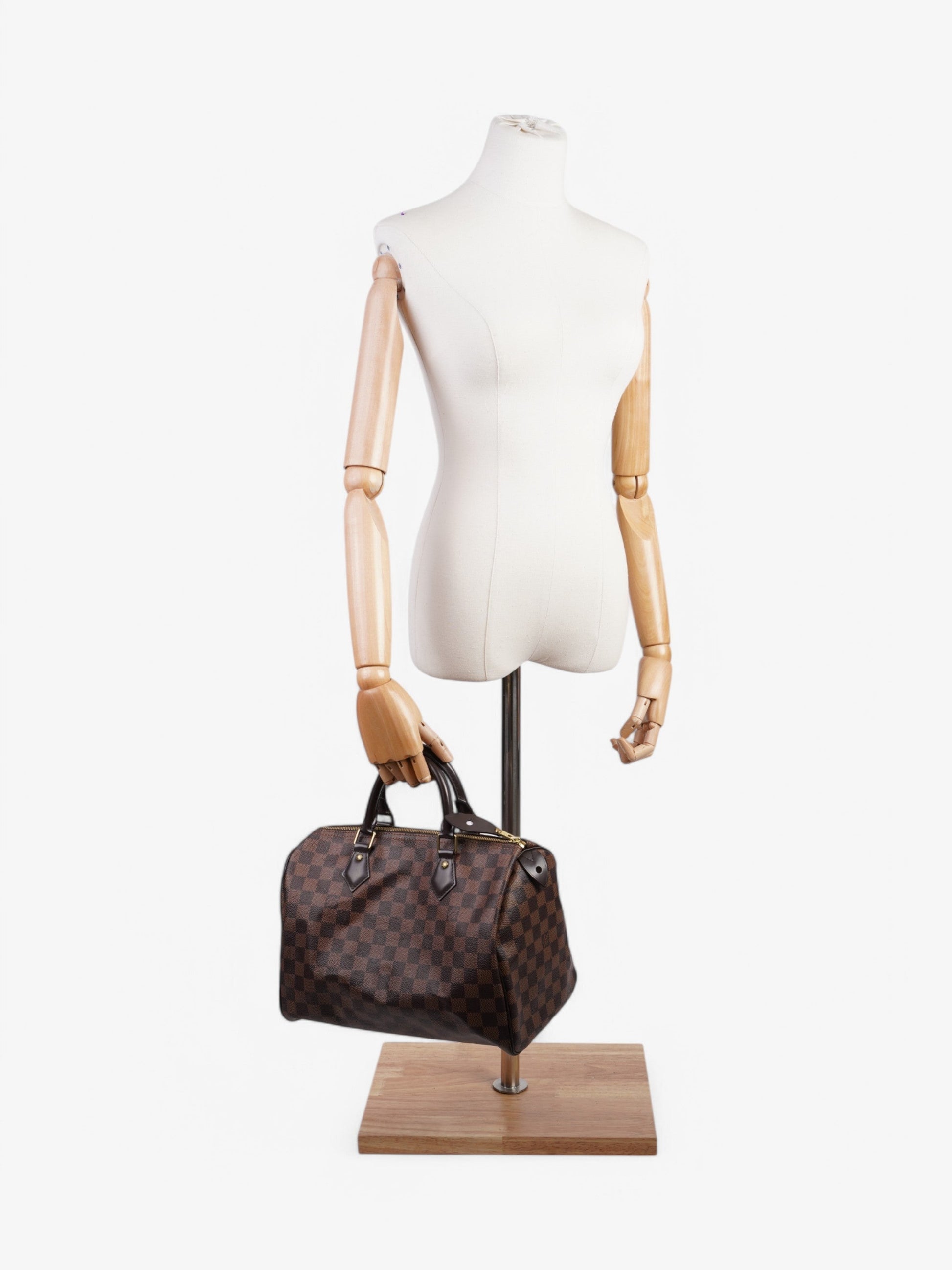 Louis Vuitton Speedy Damier Ebene Coated Canvas 30