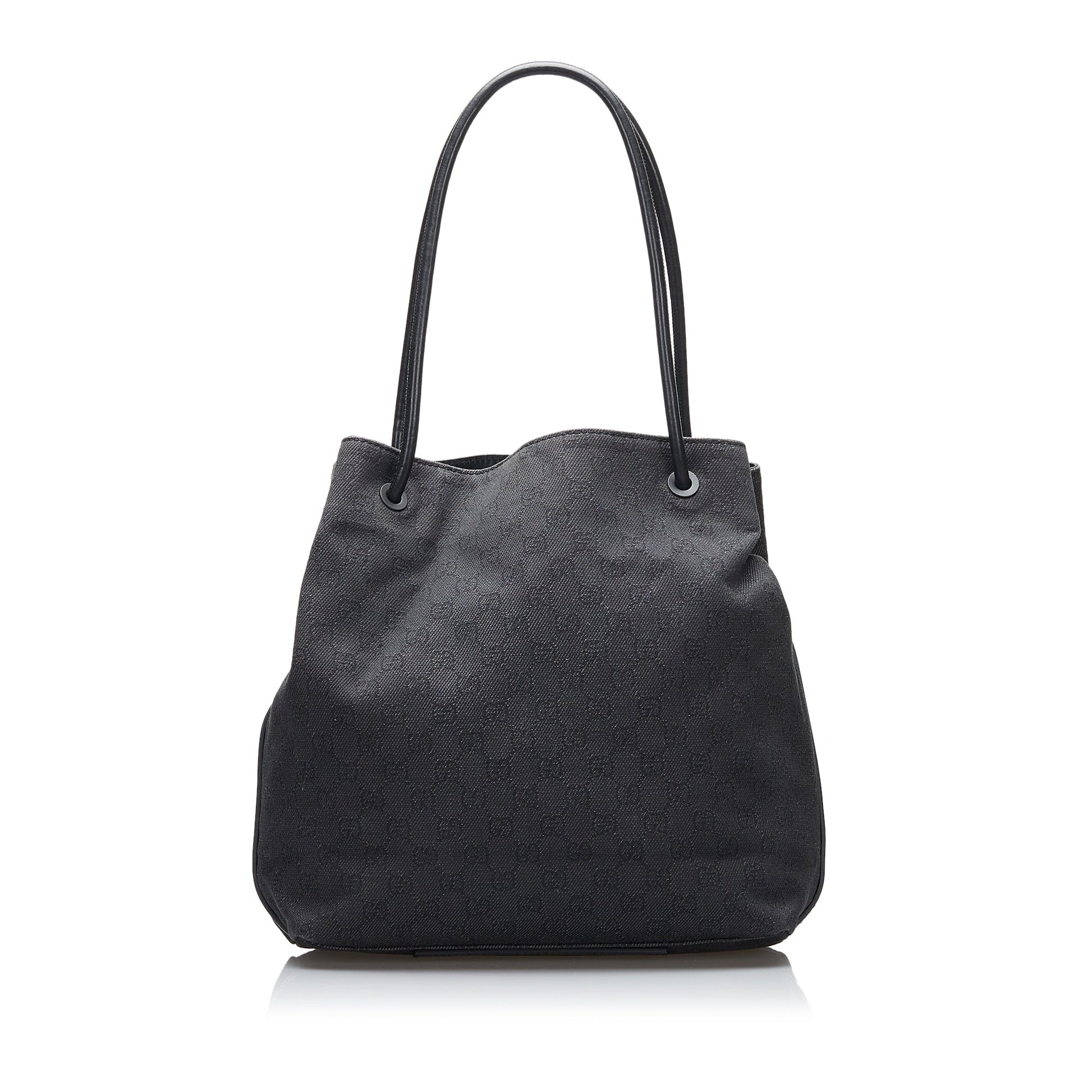 Gucci Leather Canvas Tote Style 42