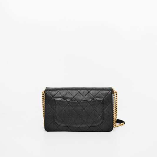 CHANEL LADY COCO FLAP BAG IN BLACK