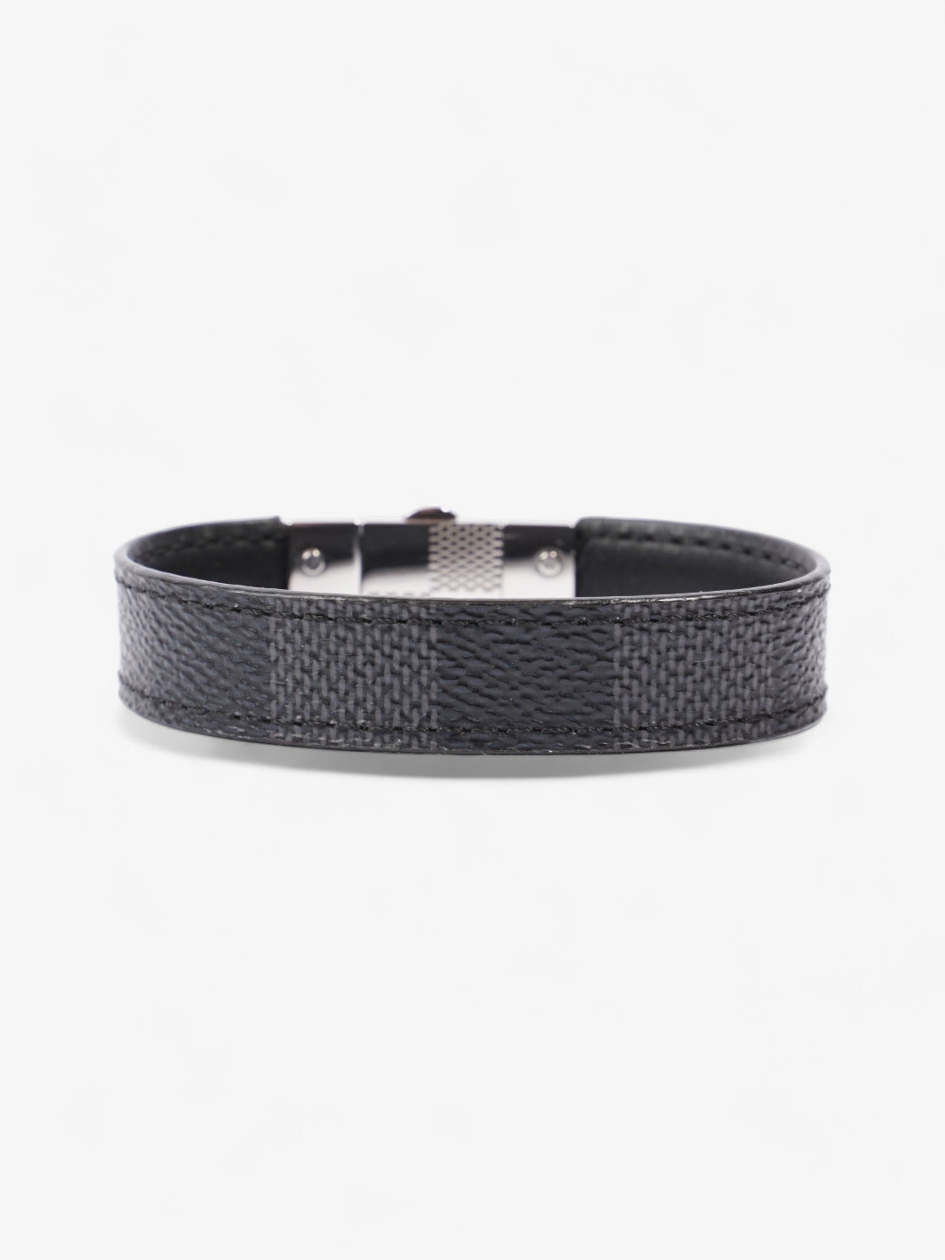 Louis Vuitton Check It Reversible Bracelet Damier Graphite Coated Canvas 19