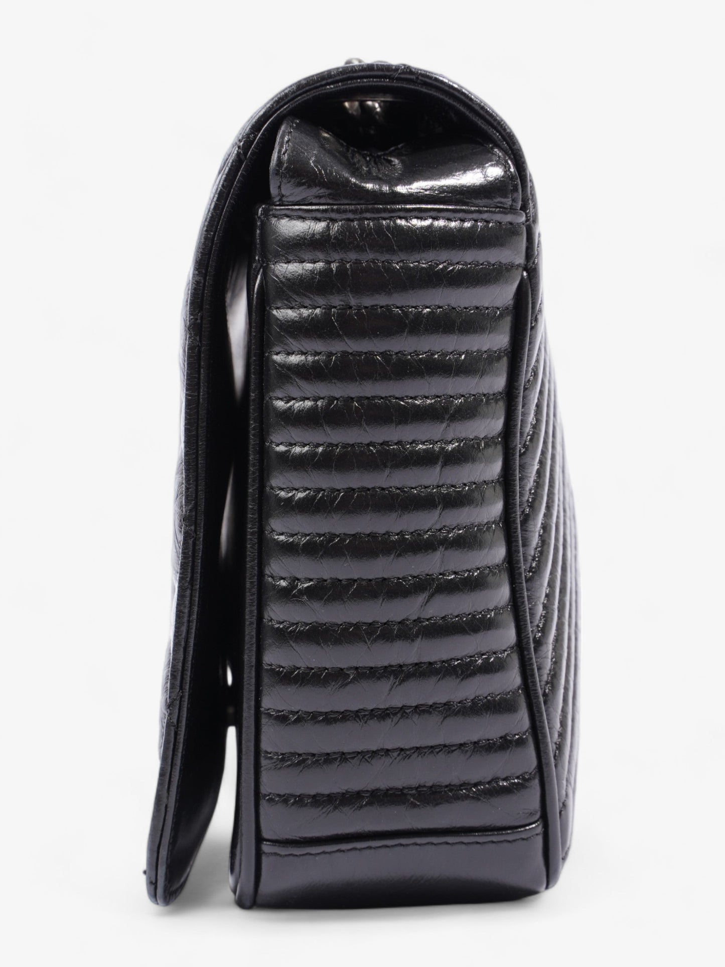 Chanel Coco Boy Flap Black Lambskin Leather
