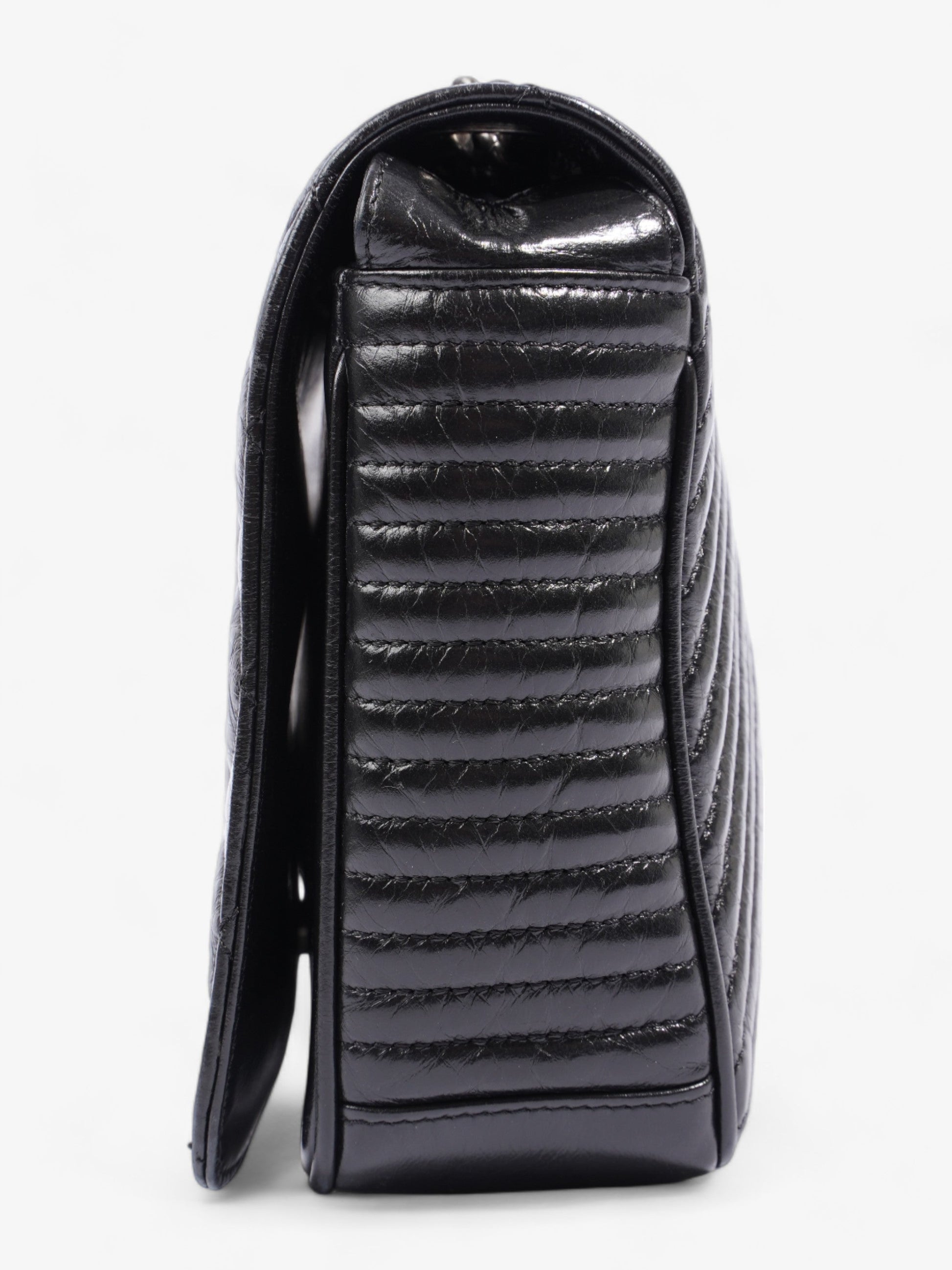 Chanel Coco Boy Flap Black Lambskin Leather