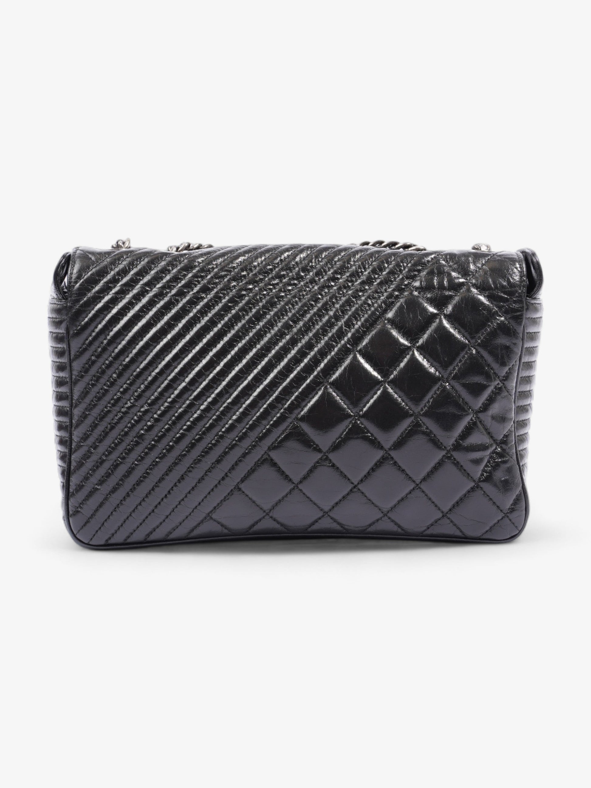 Chanel Coco Boy Flap Black Lambskin Leather