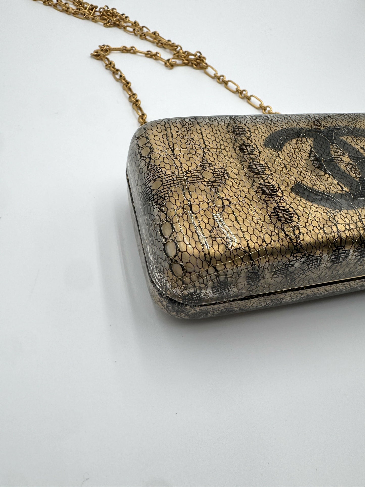 Chanel 2004-2005 Lace Gold MinaudiÃ¨re