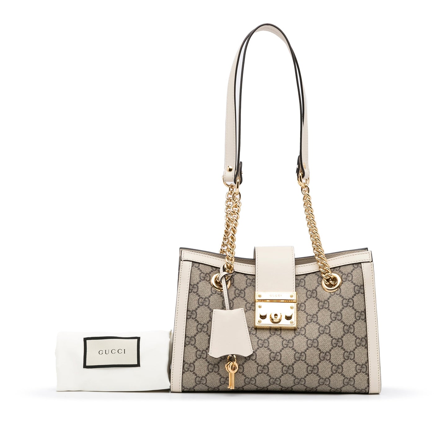 Gucci GG Supreme Leather Canvas Tote Style 3