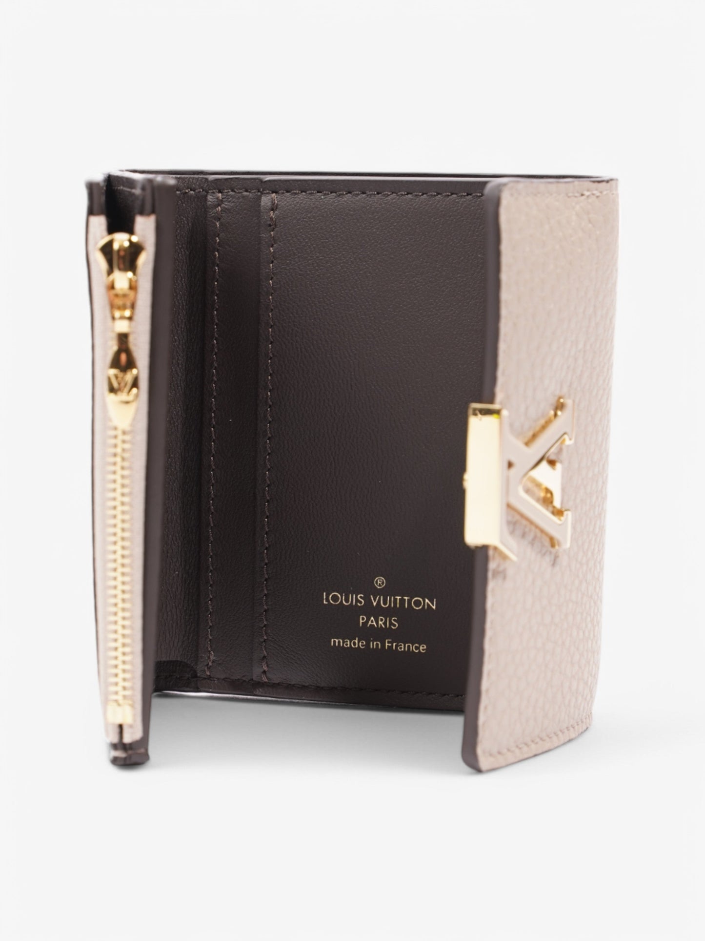 Louis Vuitton Capucines XS wallet Beige Leather