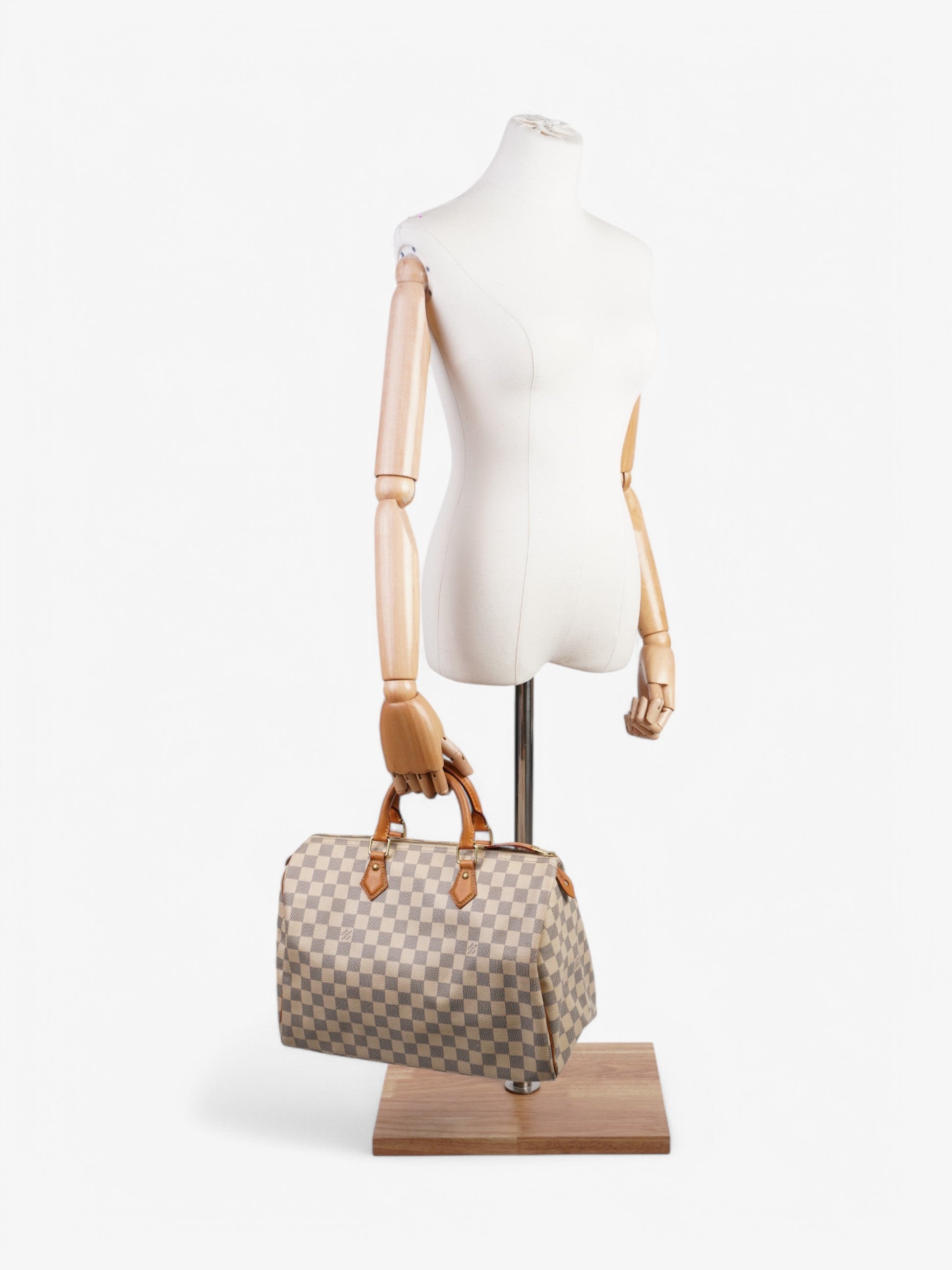 Louis Vuitton Speedy Damier Azur Coated Canvas 35
