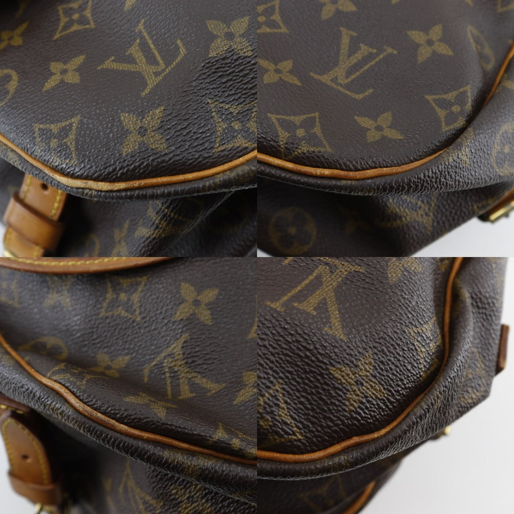 LOUIS VUITTON Shoulder Bag Monogram canvas Brown Samuel 35