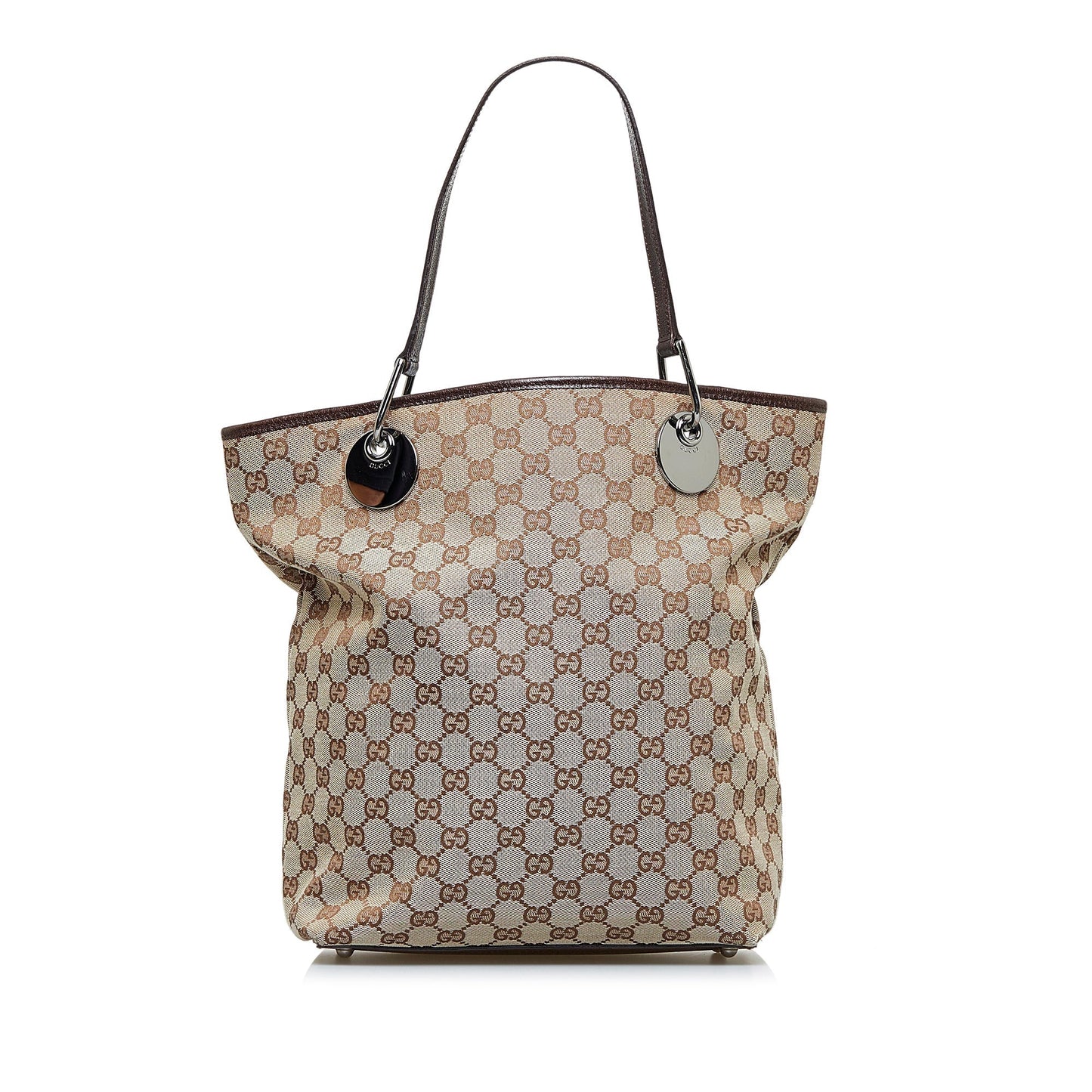 Gucci Leather Canvas Tote Style 30