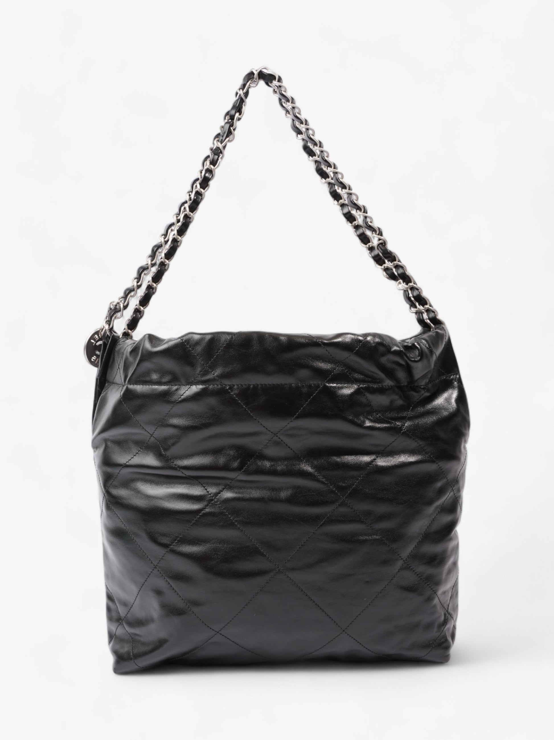 Chanel Chanel 22 Black Calfskin Leather Small