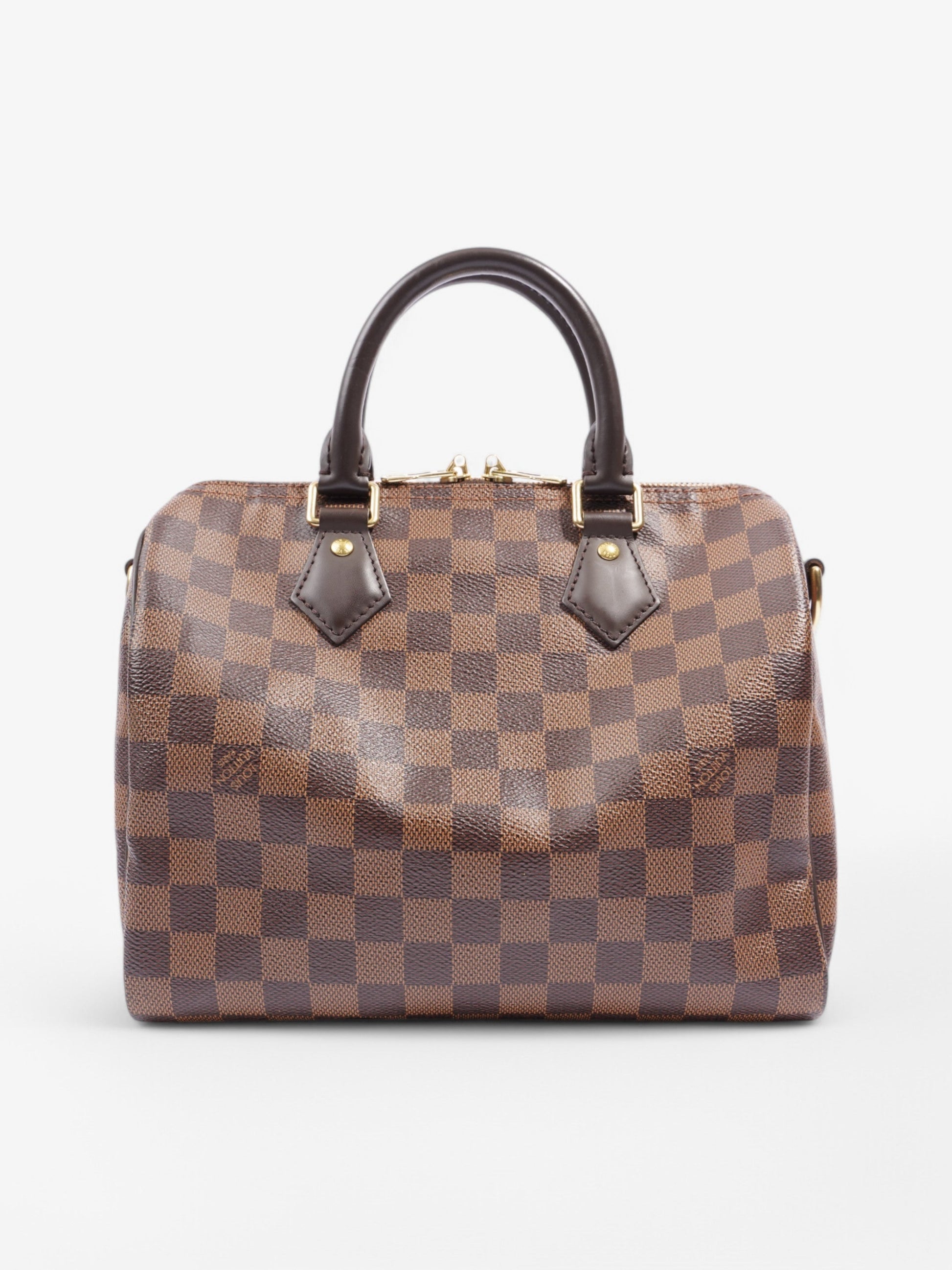 Louis Vuitton Speedy Bandouliere Damier Ebene Coated Canvas 25