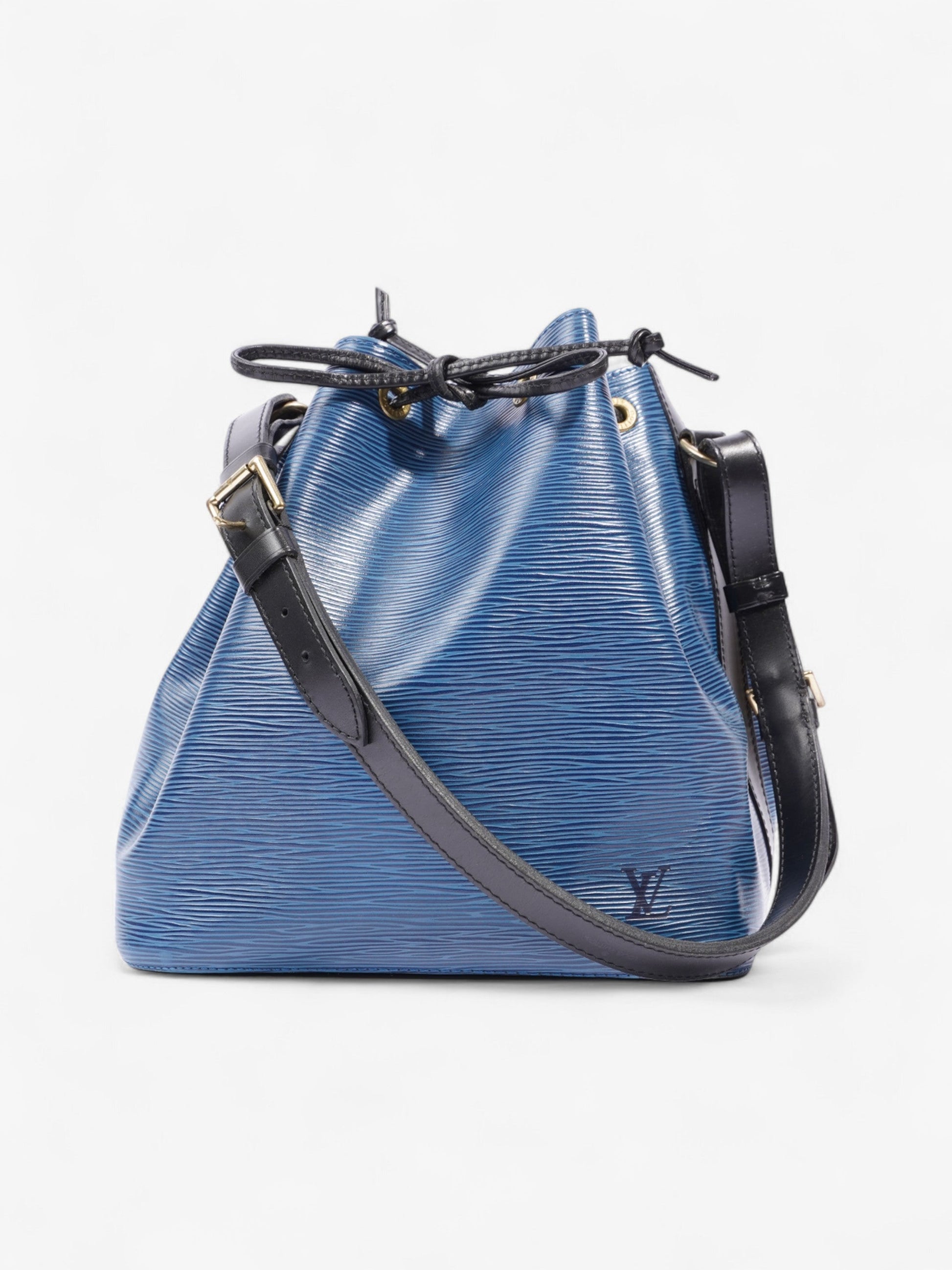 Louis Vuitton Noè Blue / Black Epi Leather