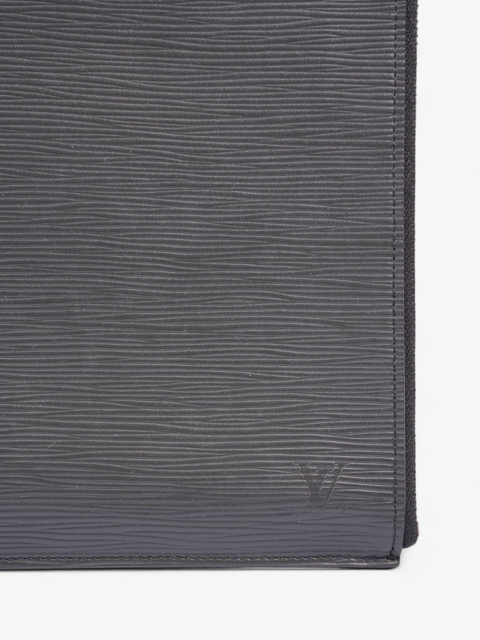 Louis Vuitton Pochette Jour Black Epi Leather GM