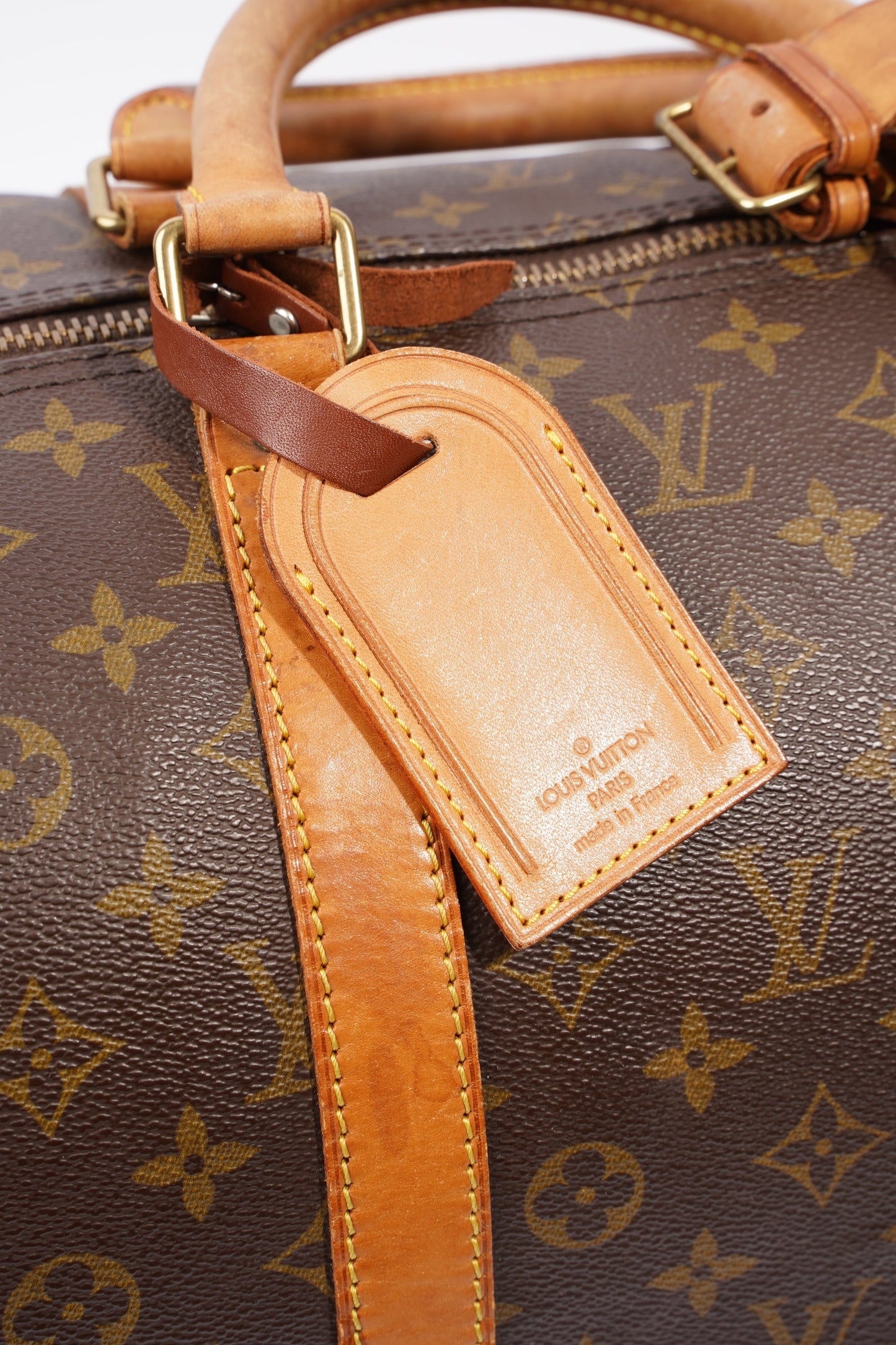 Louis Vuitton Keepall Bandouiliere Brown / Monogram Coated Canvas 55