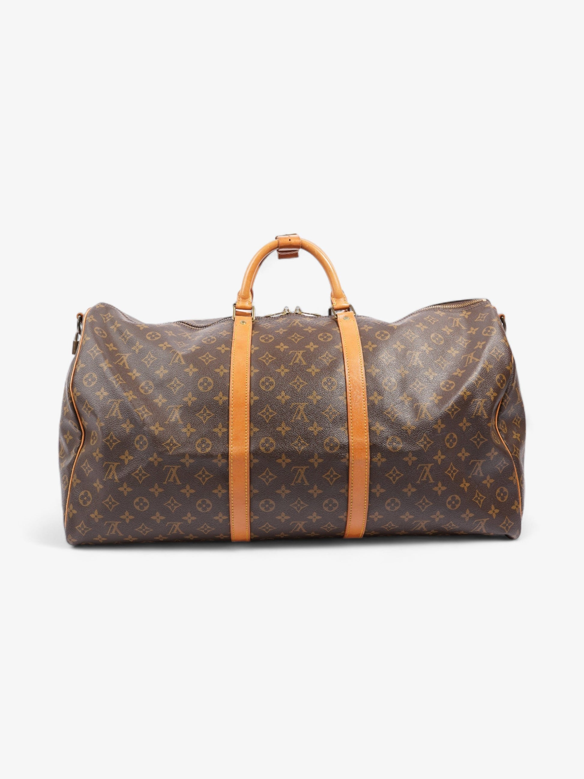 Louis Vuitton Keepall Bandouliere Monogram Coated Canvas 60