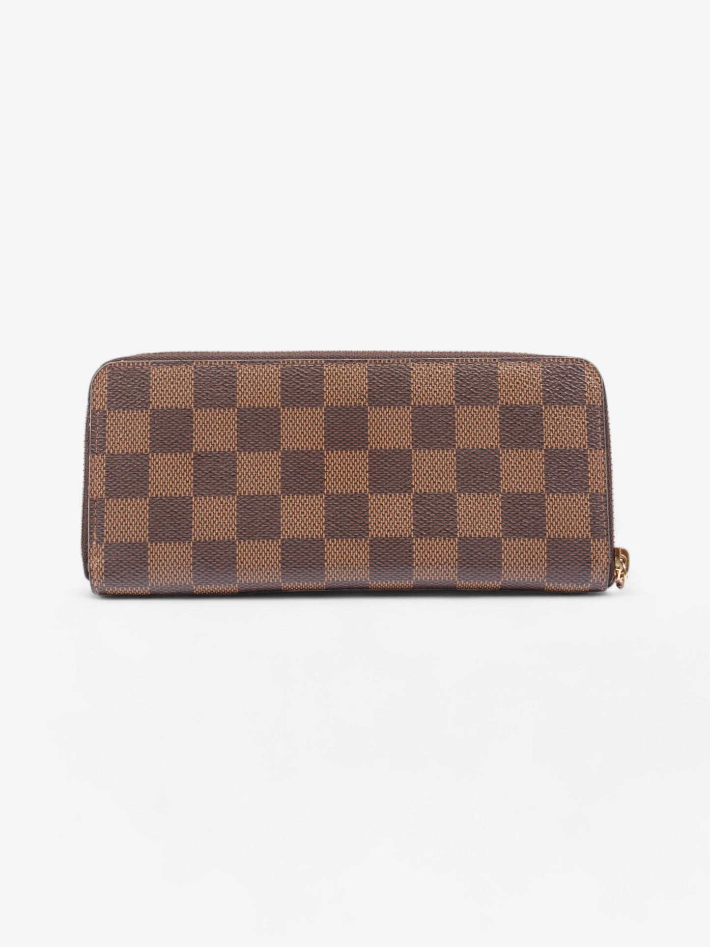 Louis Vuitton Clemence Damier Ebene / Rose Ballerine Coated Canvas