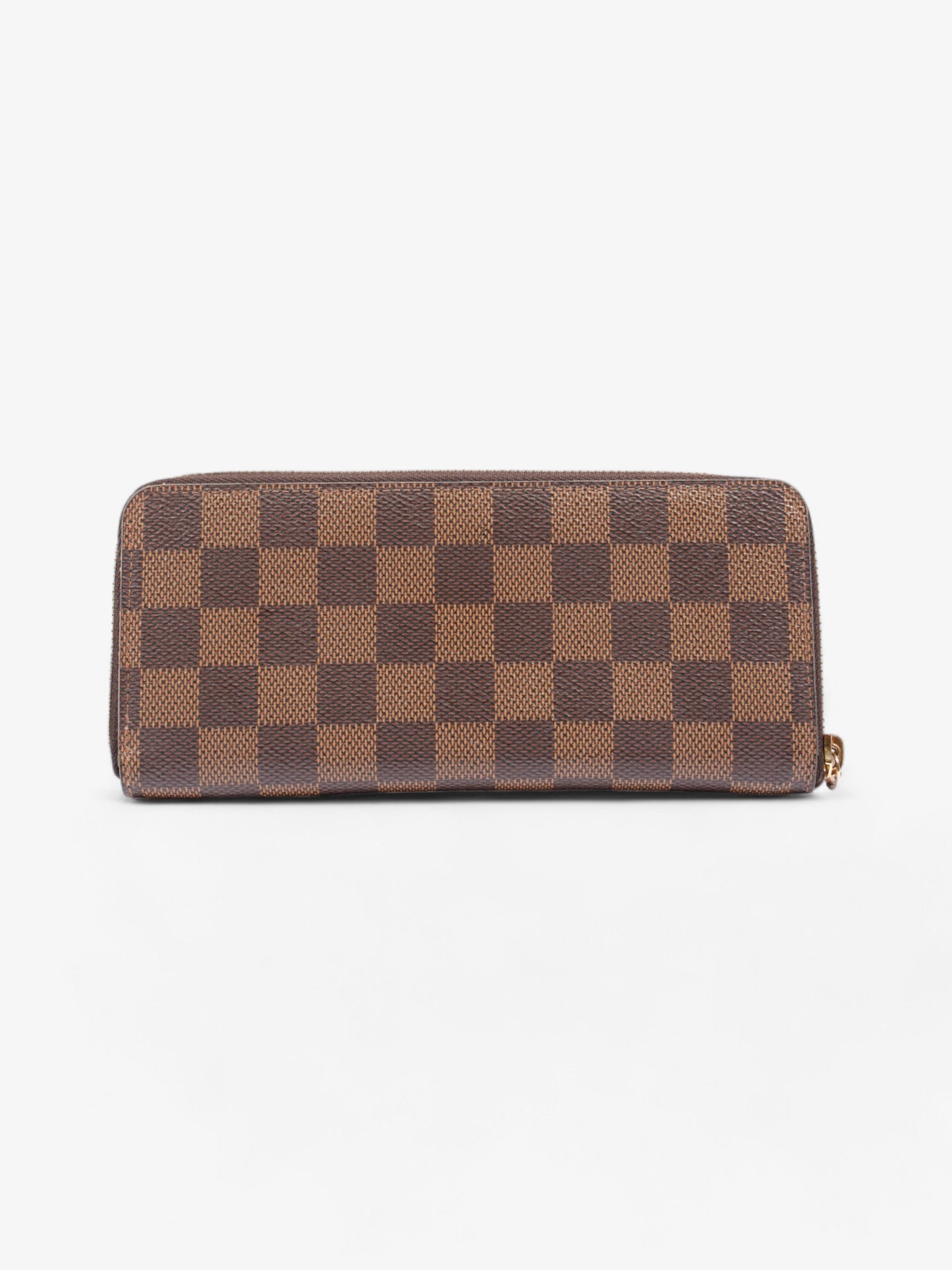Louis Vuitton Clemence Damier Ebene / Rose Ballerine Coated Canvas