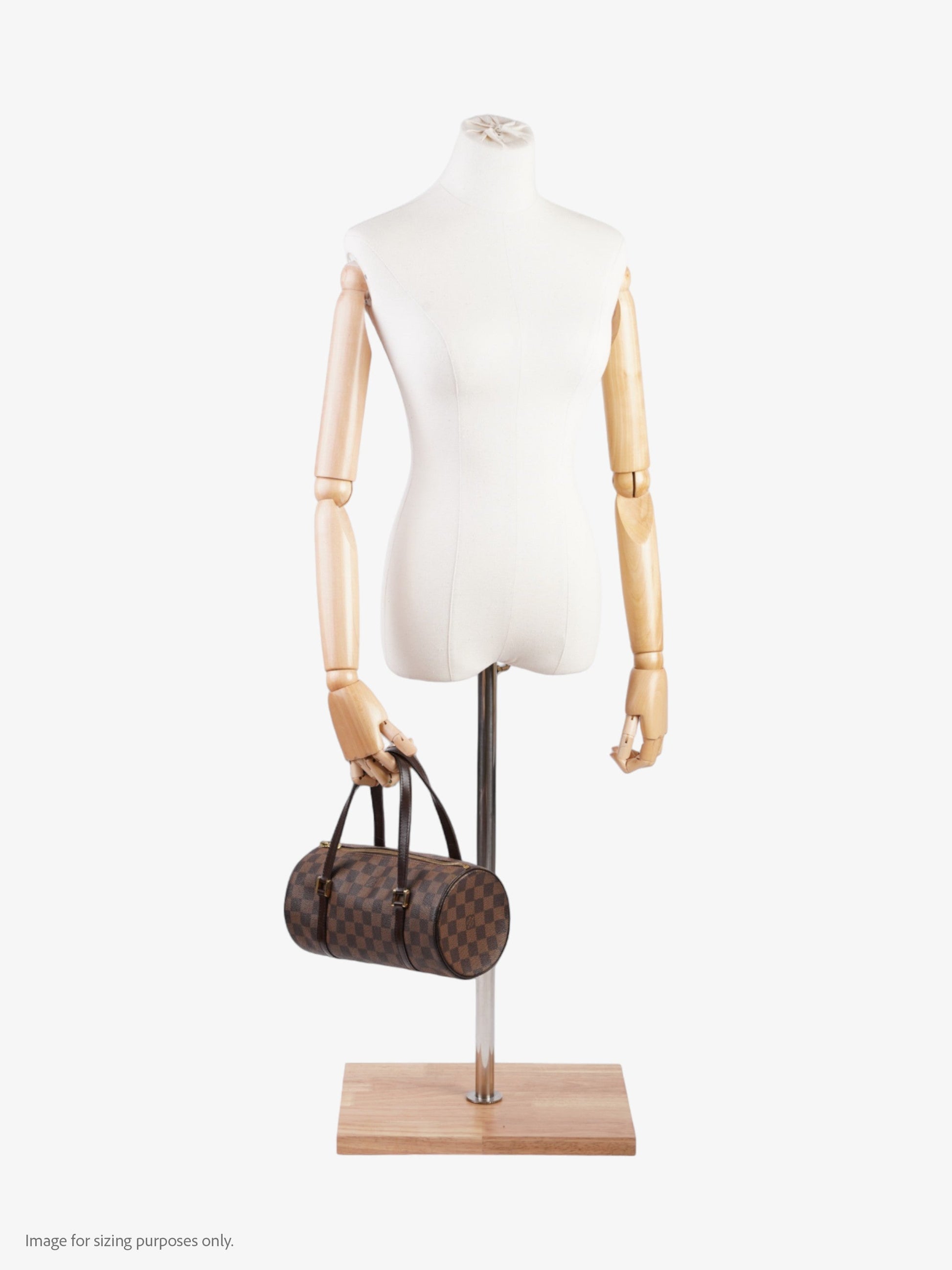 Louis Vuitton Papillon Damier Ebene Coated Canvas 26