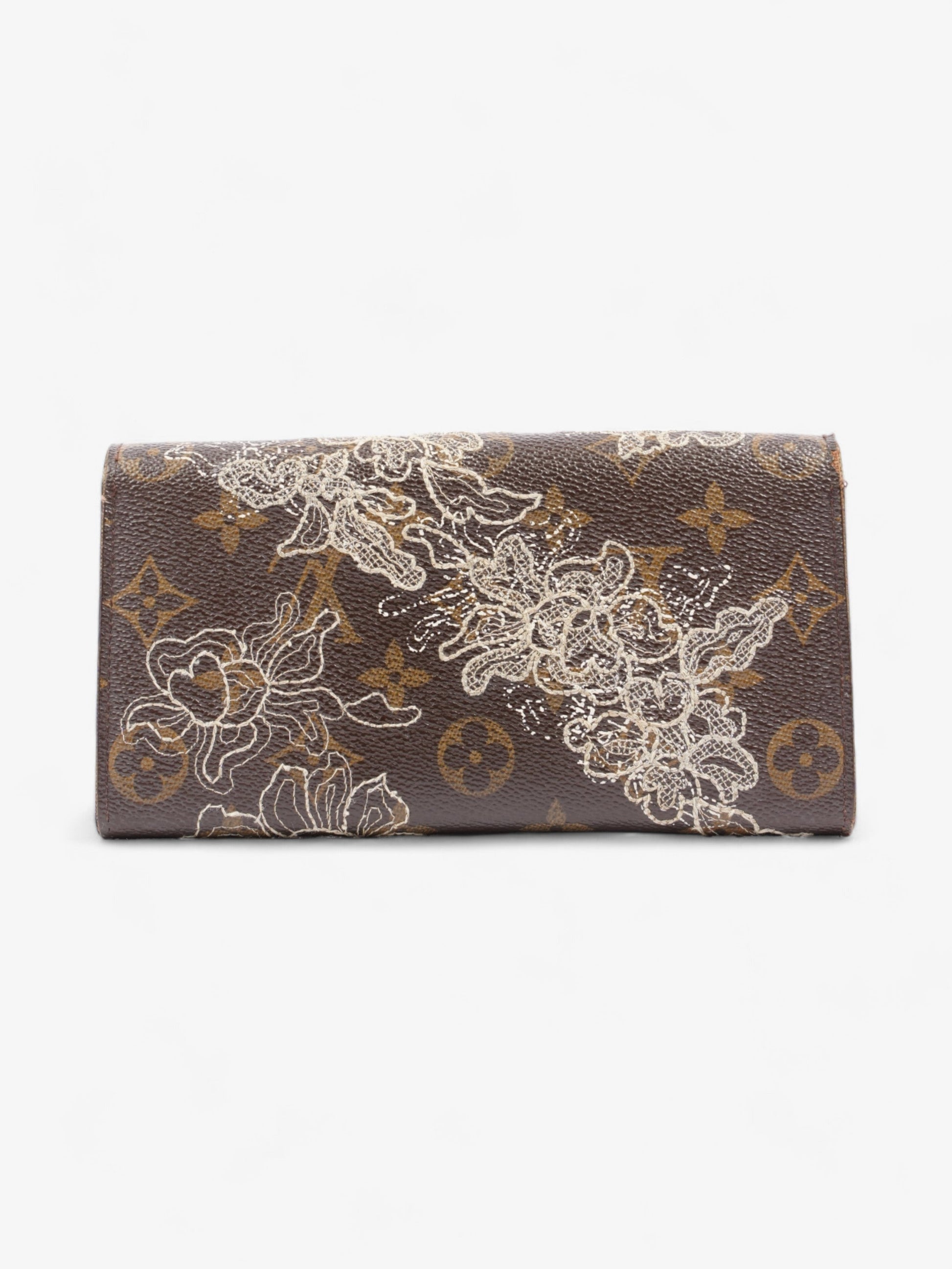 Louis Vuitton Dentelle Sarah Wallet Monogram Coated Canvas