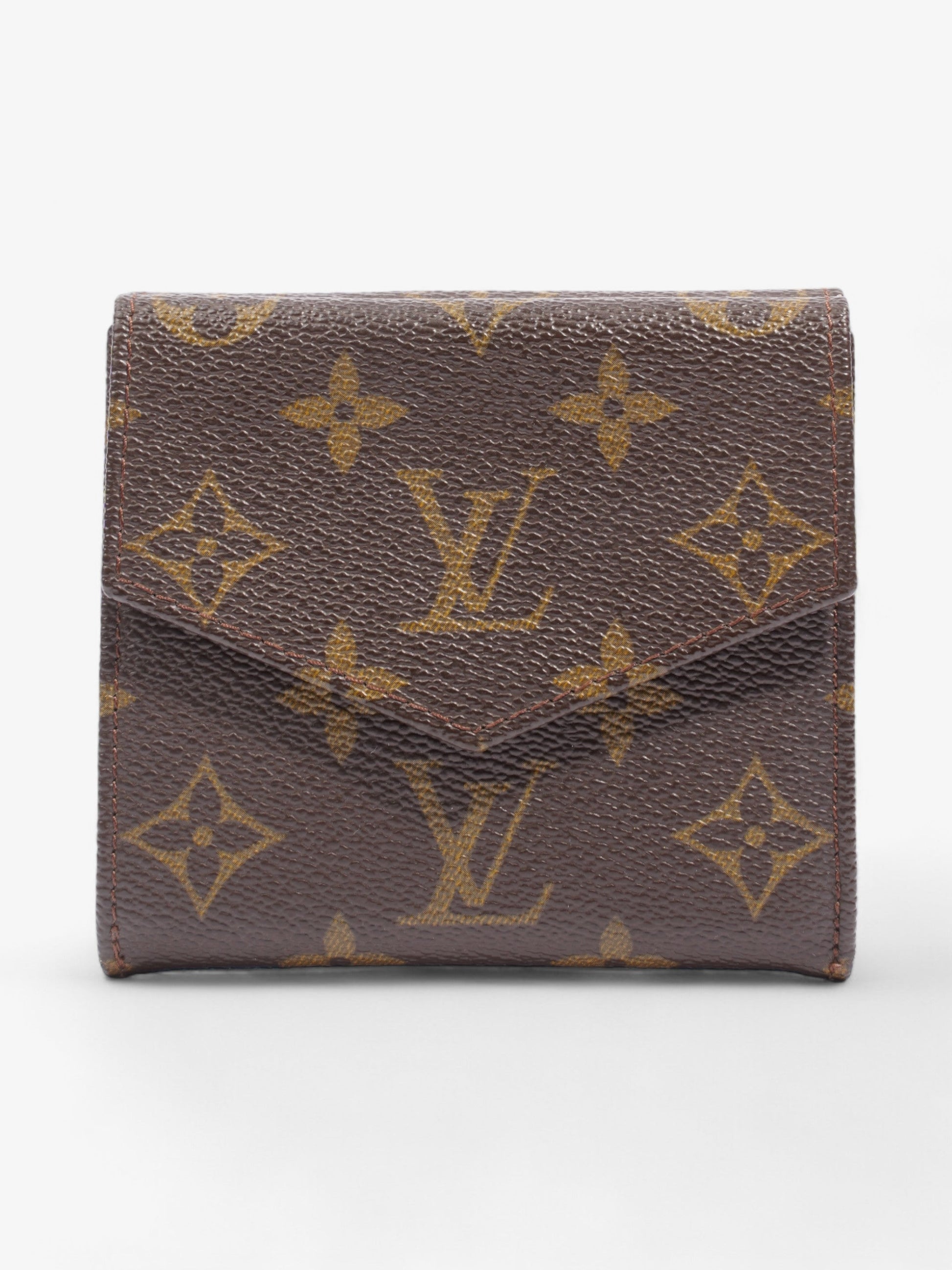 Louis Vuitton Elise Bifold Wallet Monogram Coated Canvas