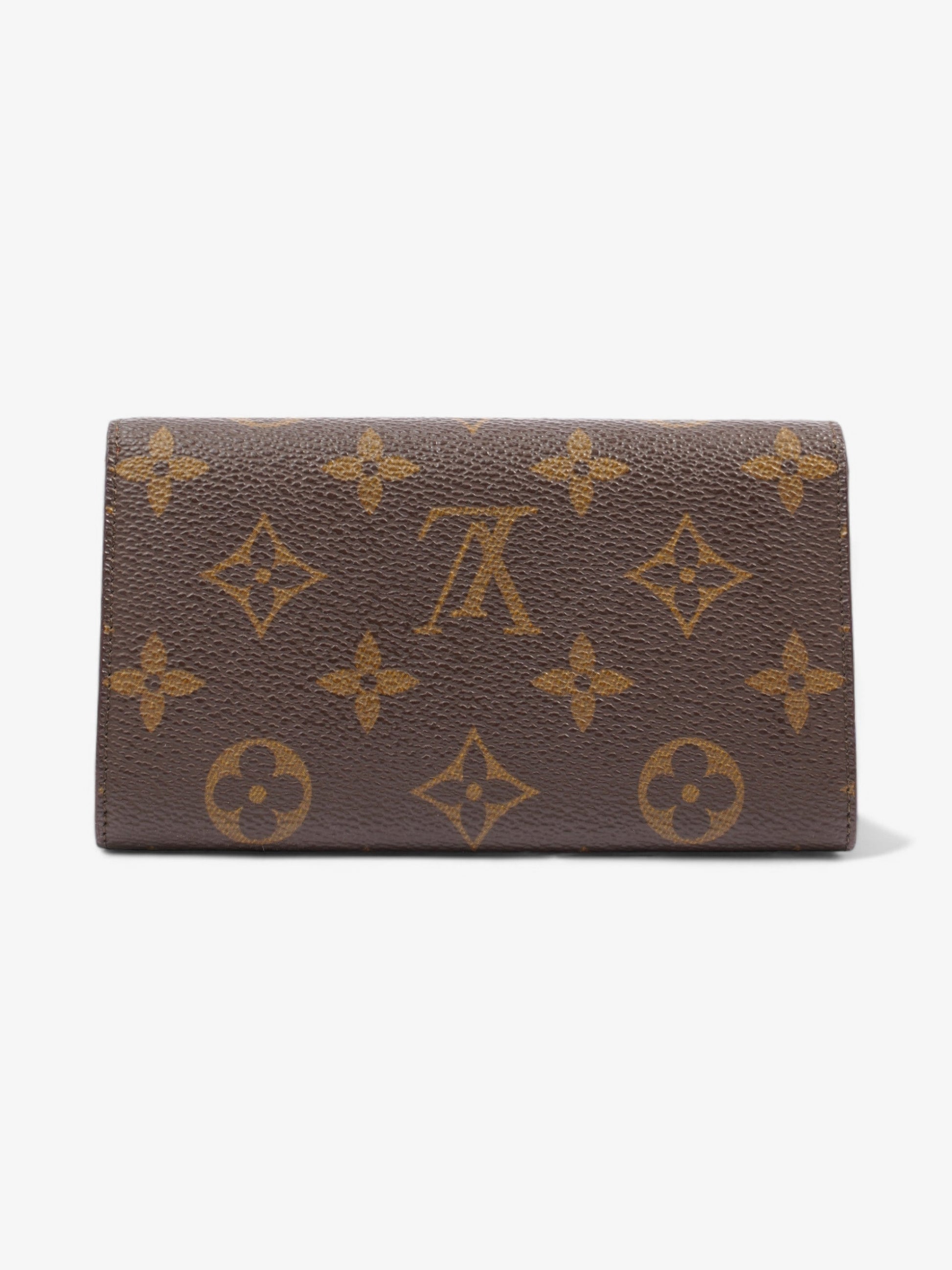 Louis Vuitton Compact Wallet Monogram Coated Canvas